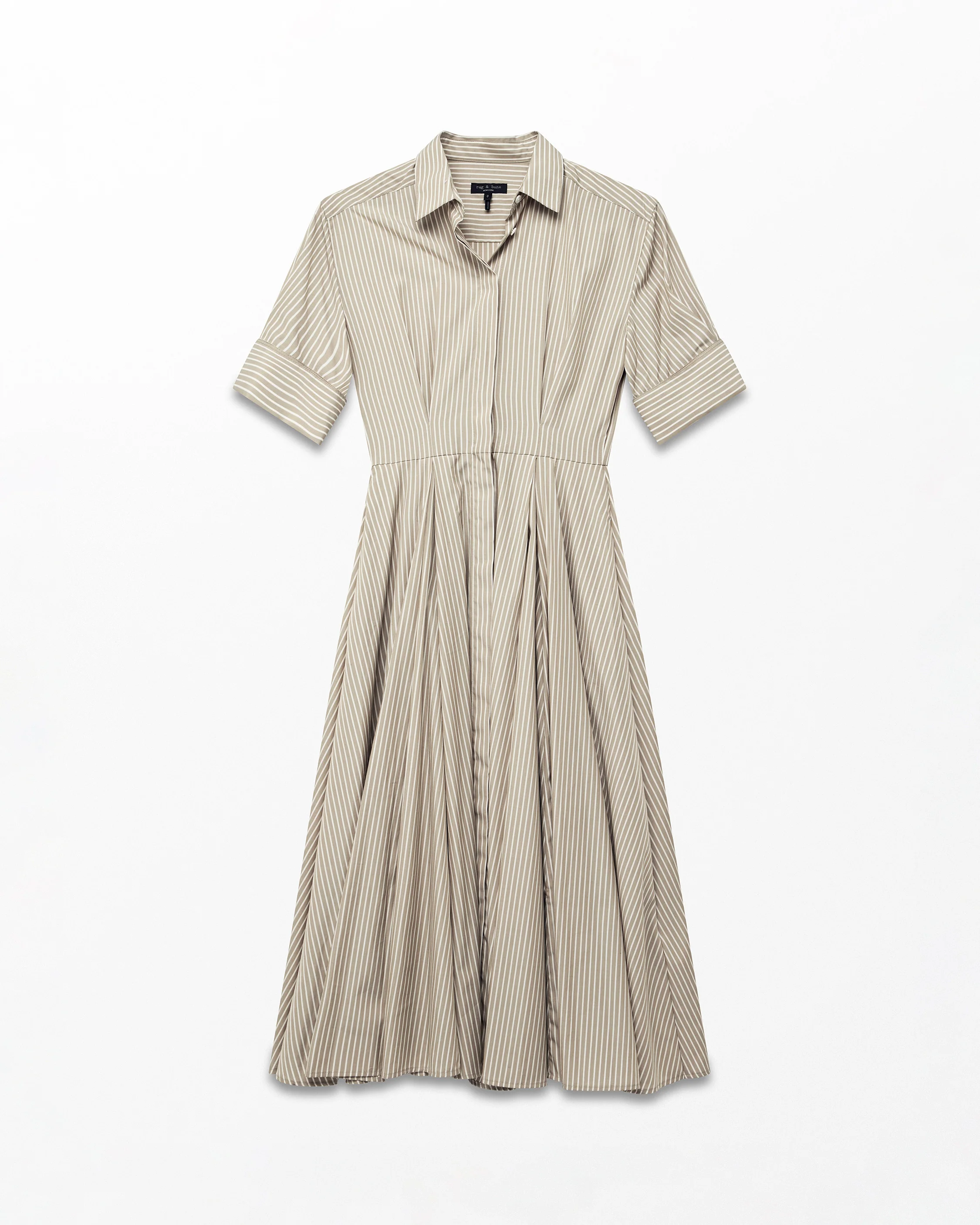 Aiden Stripe Poplin Dress - Image 2