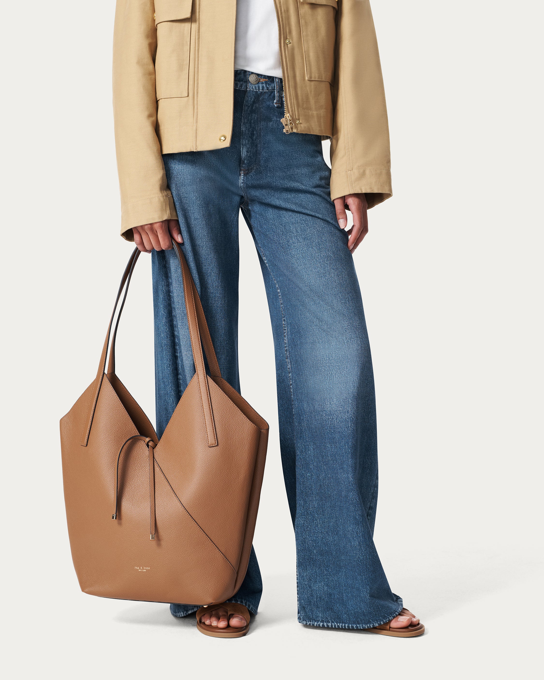 Alix Leather Tote - Image 2