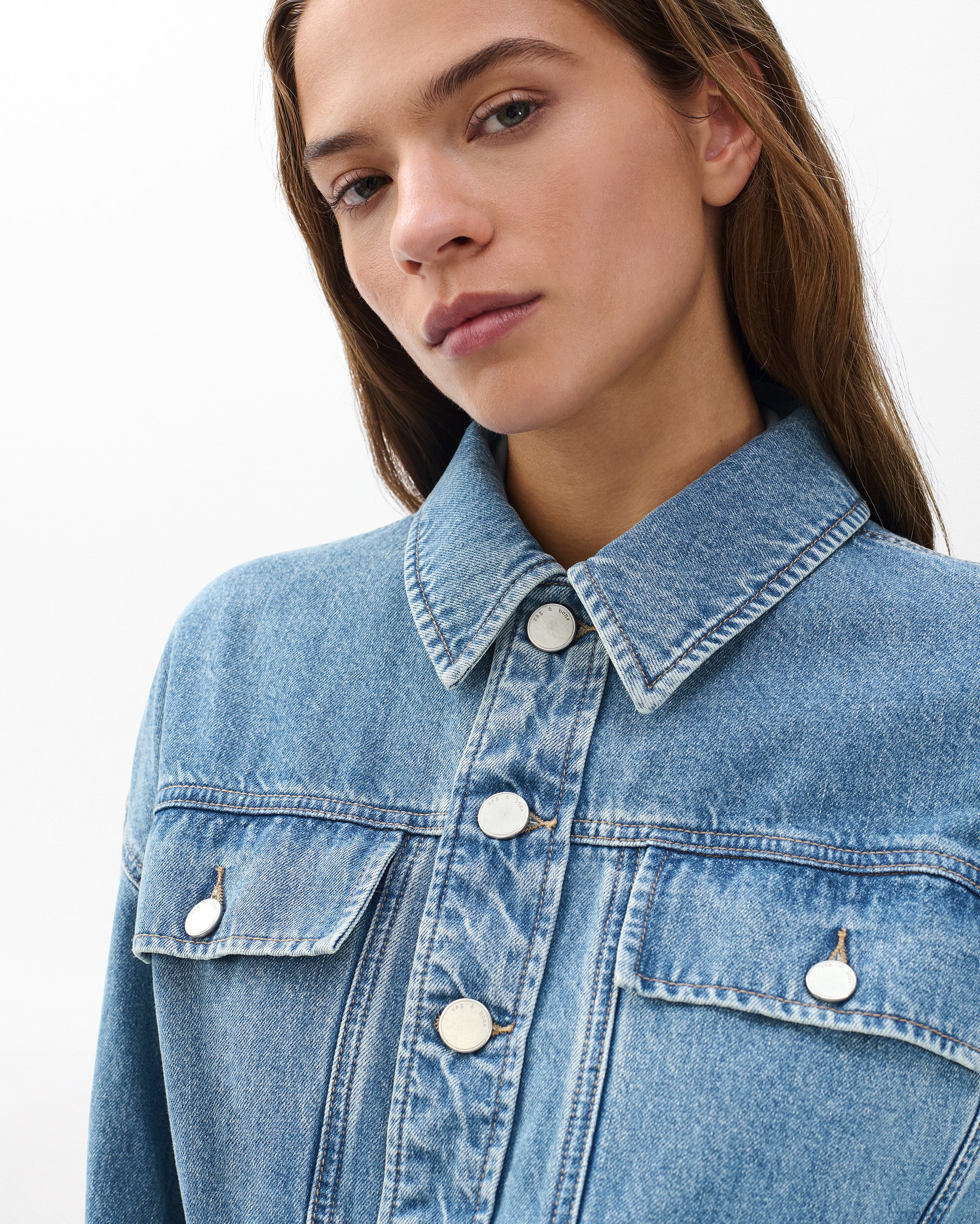 Amy Denim Jacket - Image 4