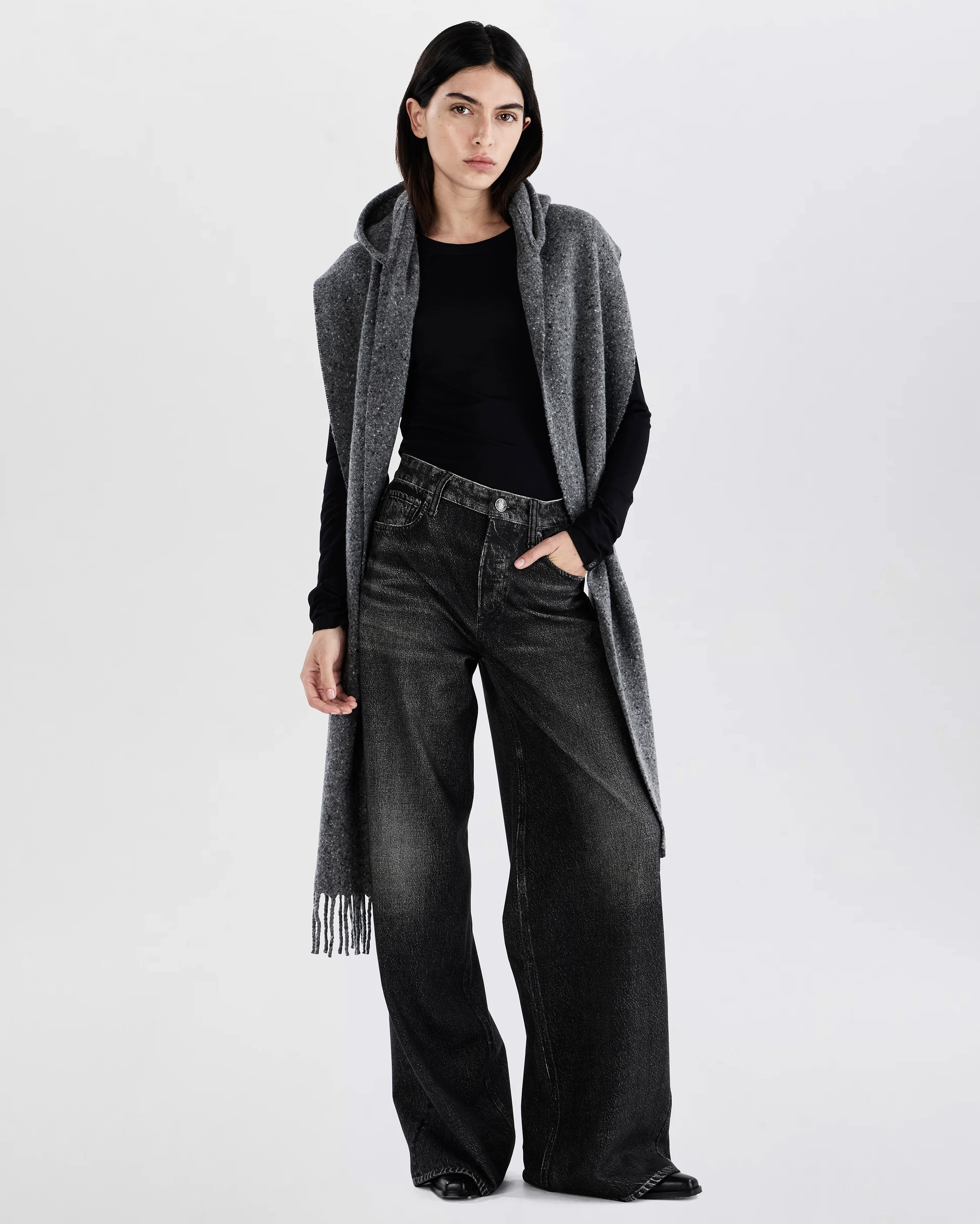 Amy Hooded Scarf - Image 3