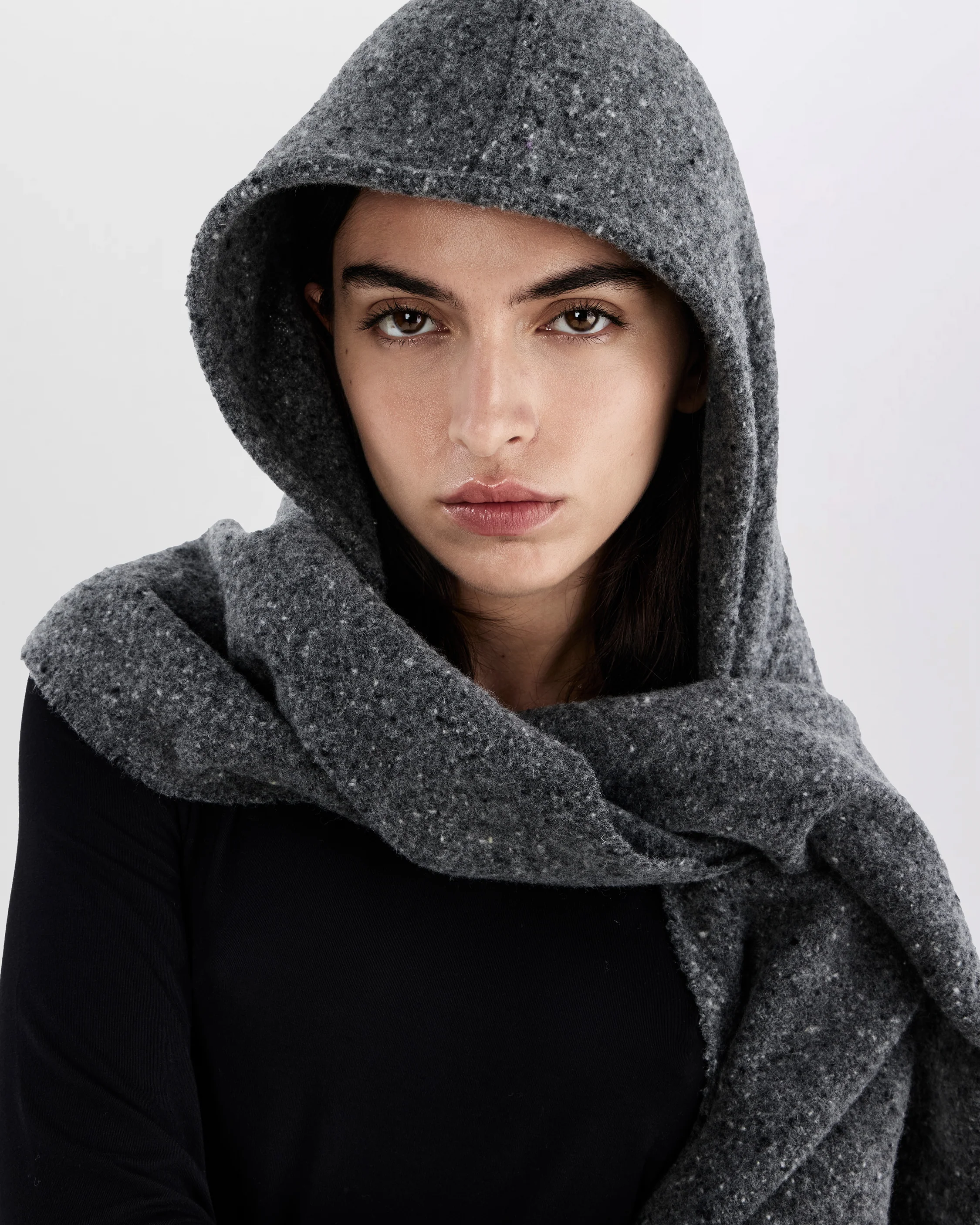Amy Hooded Scarf - Image 5