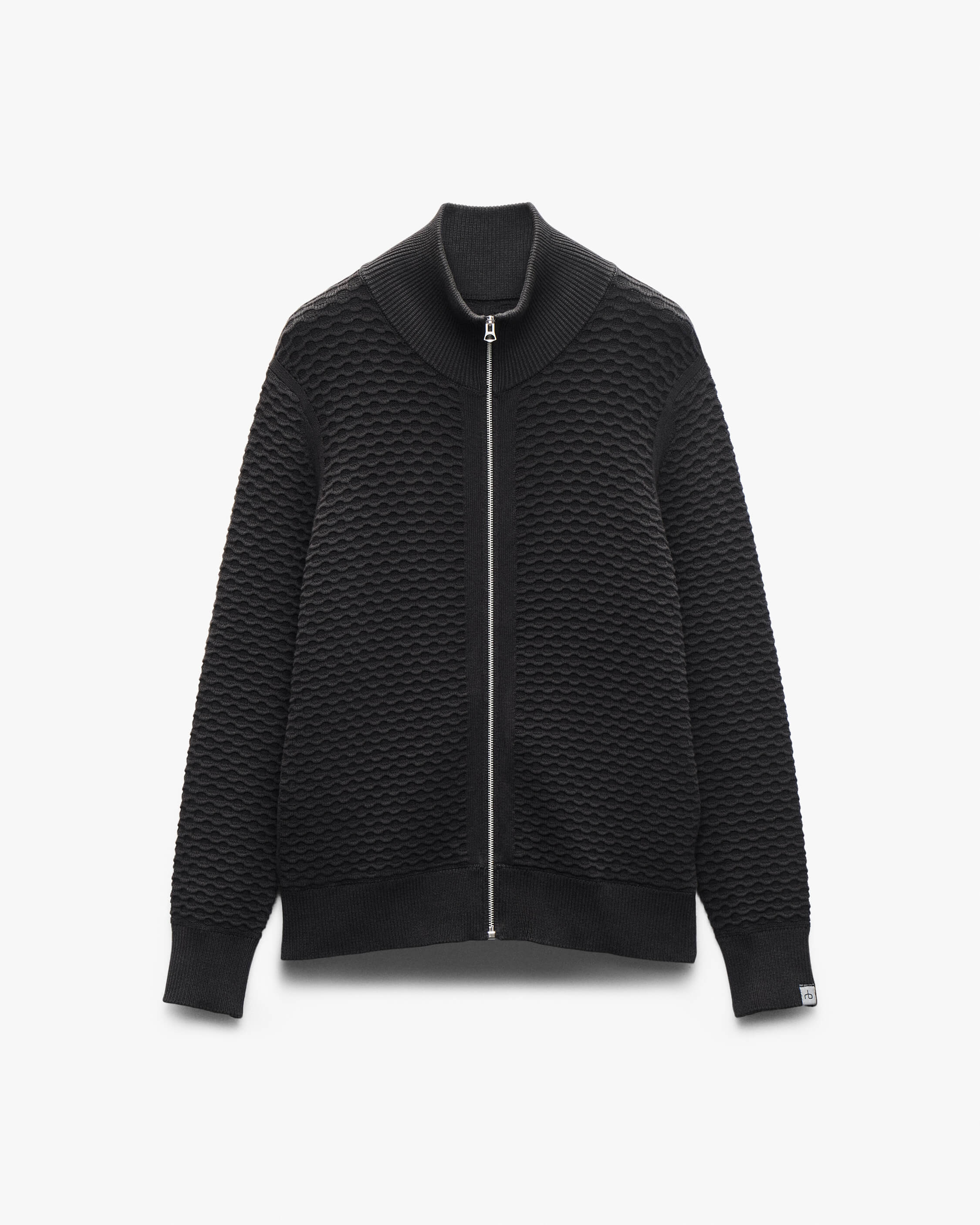 Andrew Cotton Full-Zip Sweater - Image 2
