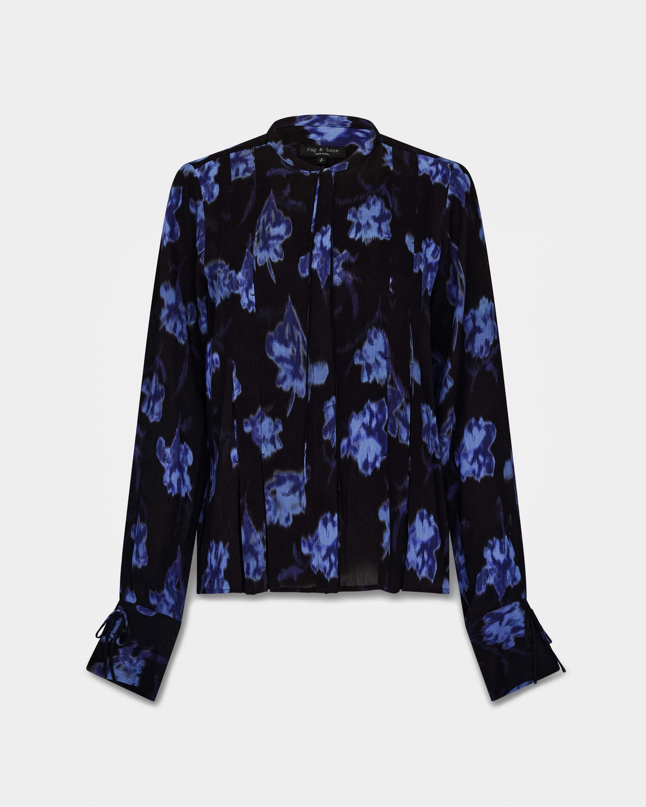 Arden Printed Pleated Blouse - Image 2