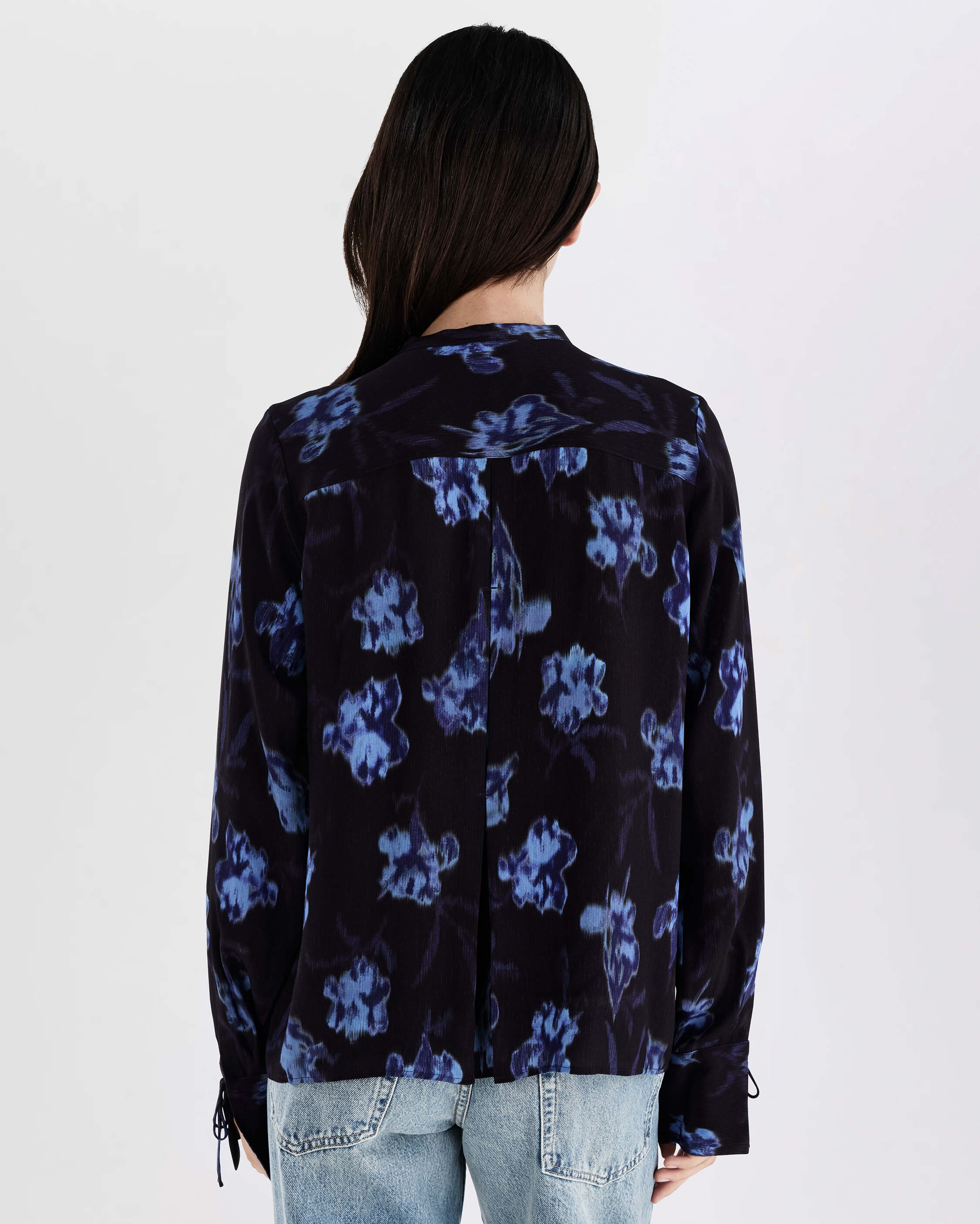 Arden Printed Pleated Blouse - Image 5