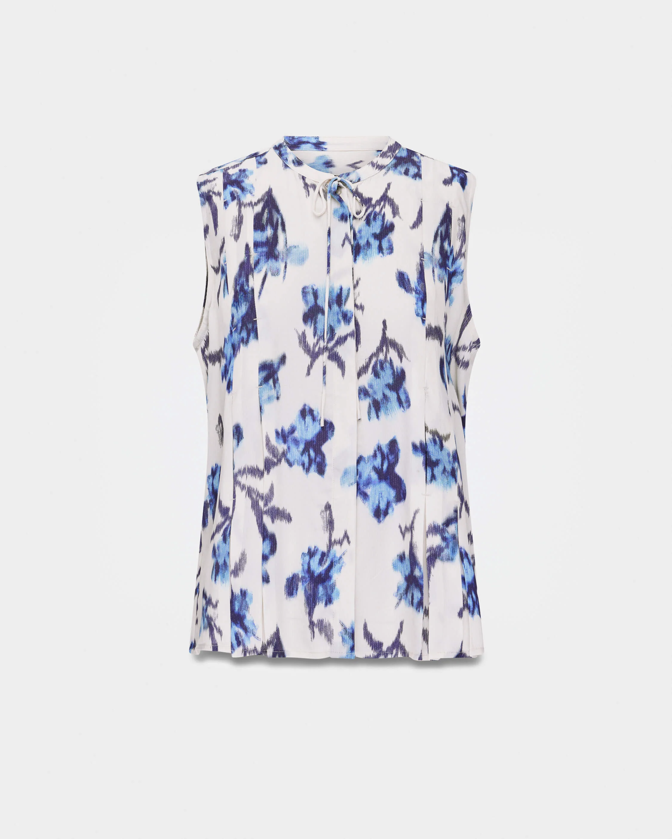 Arden Printed Sleeveless Blouse - Image 2
