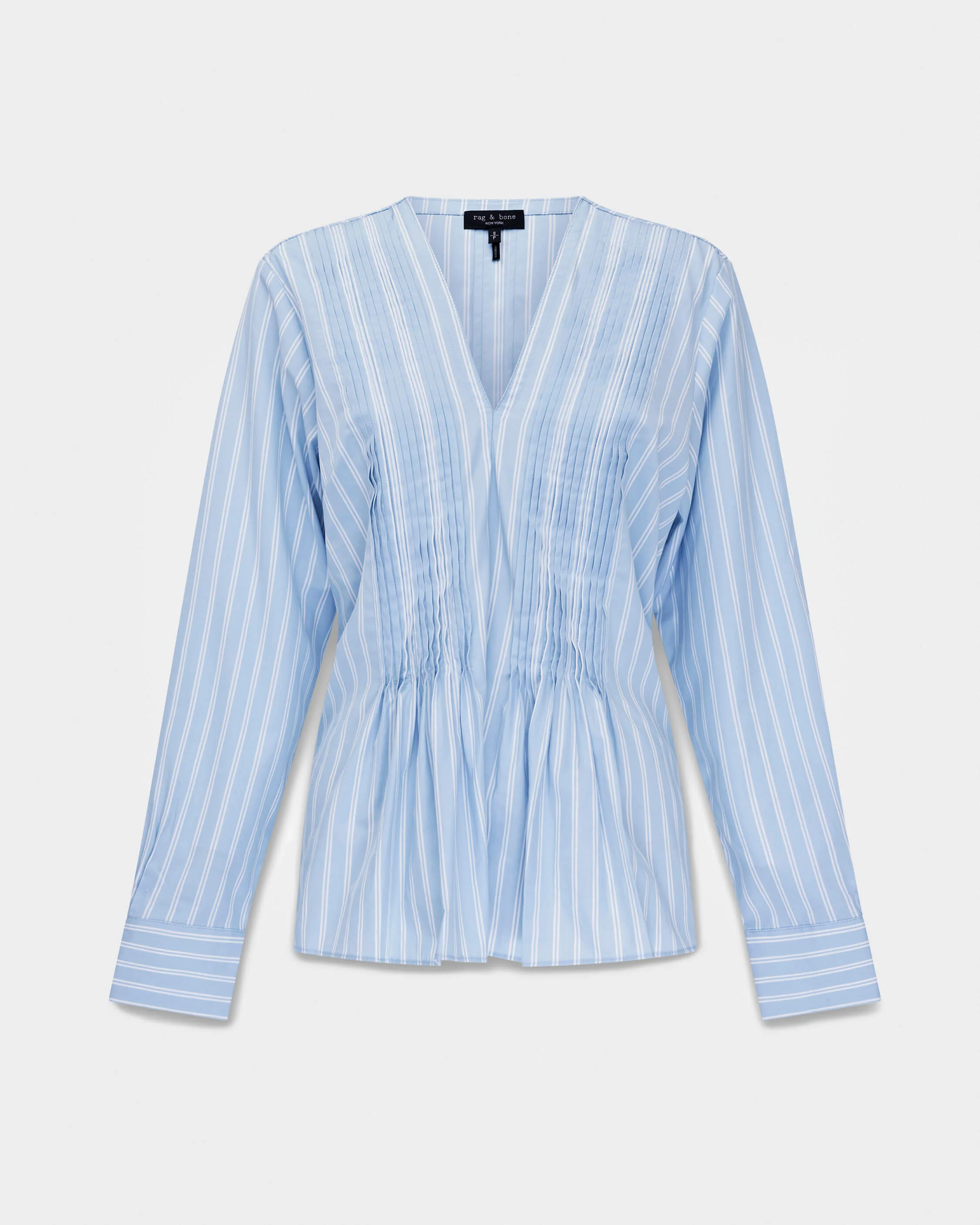 Asher Striped Cotton Top - Image 2
