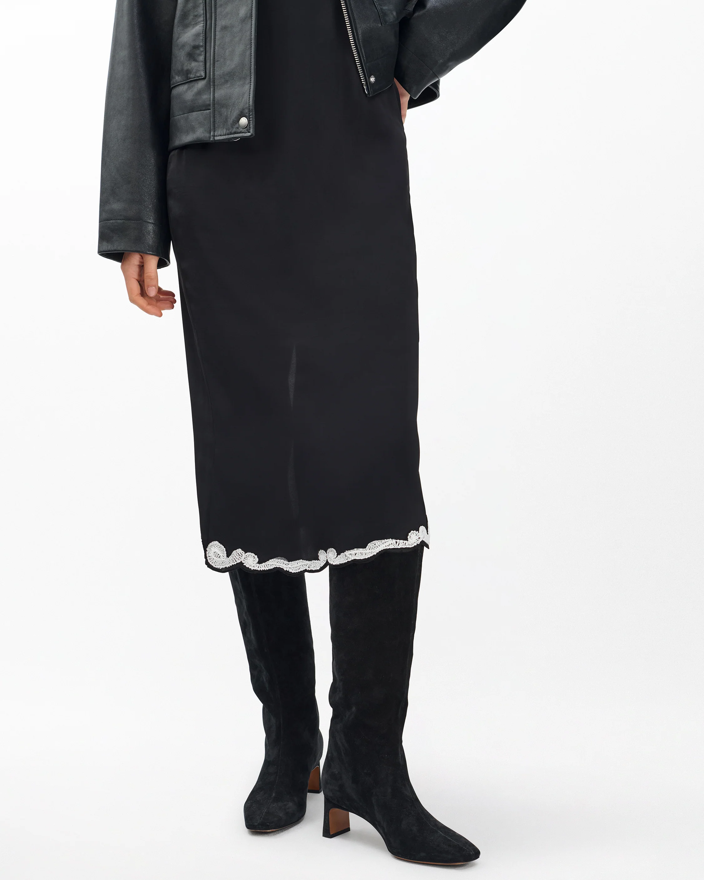 Astor Suede Slouch Boots - Image 2