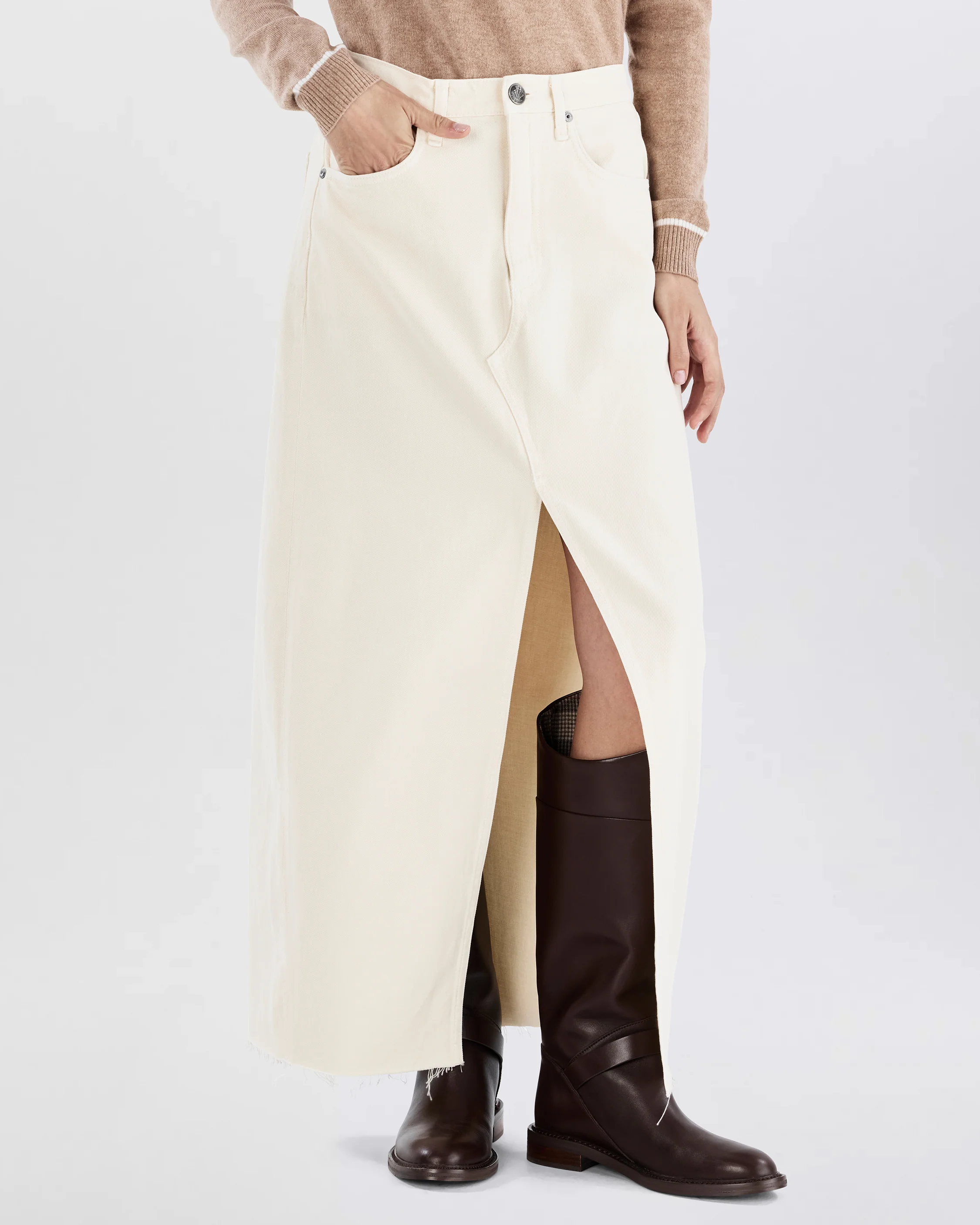 Avery Denim Skirt - Image 3