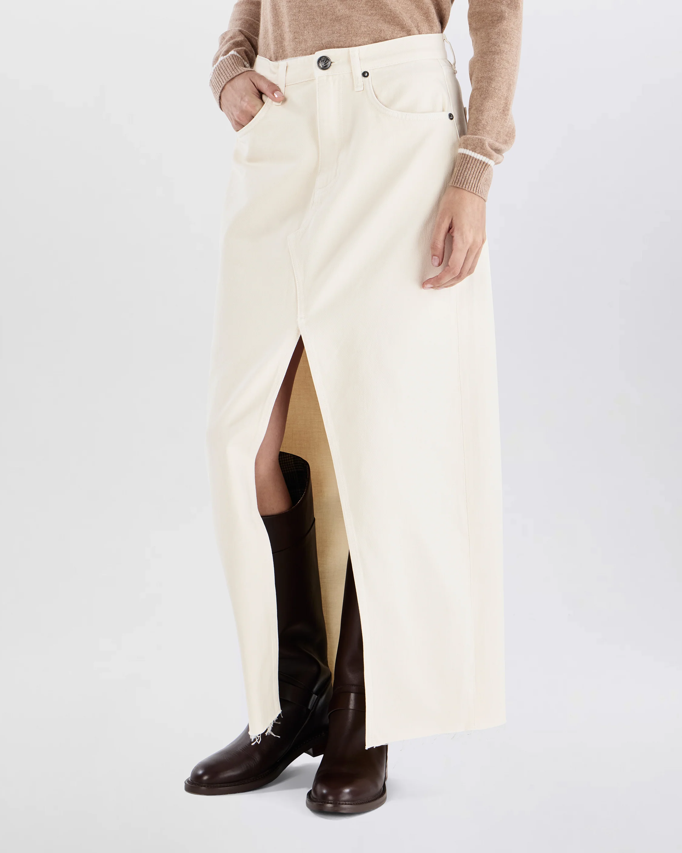 Avery Denim Skirt - Image 4