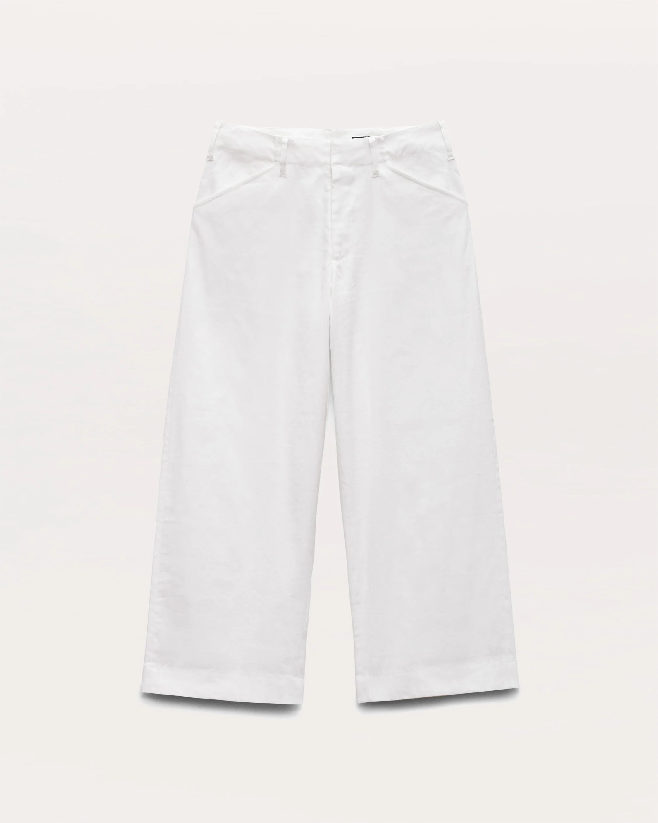 Banks Ankle-Length Linen-Blend Pants - Image 2