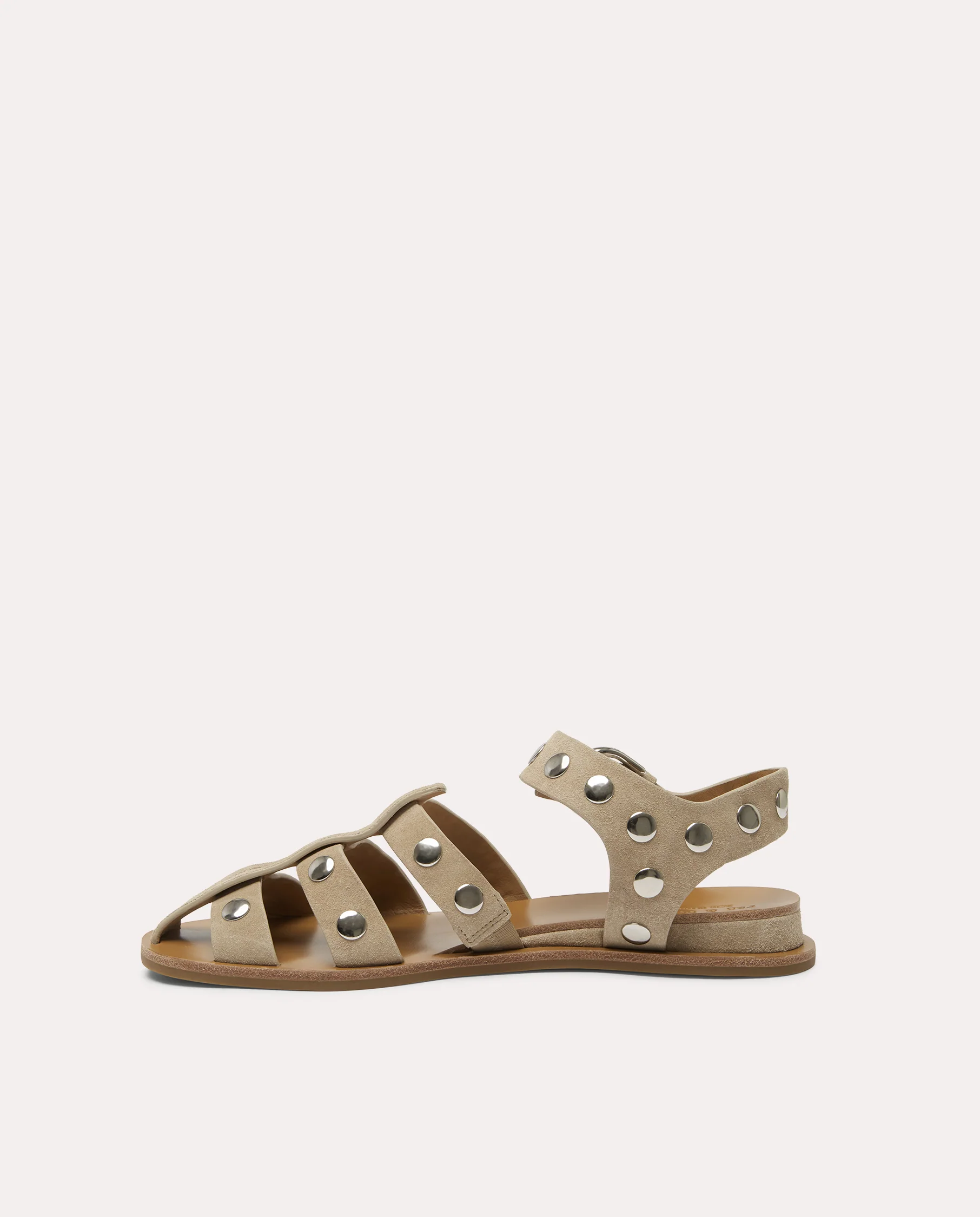 Beau Fisherman Suede Sandal