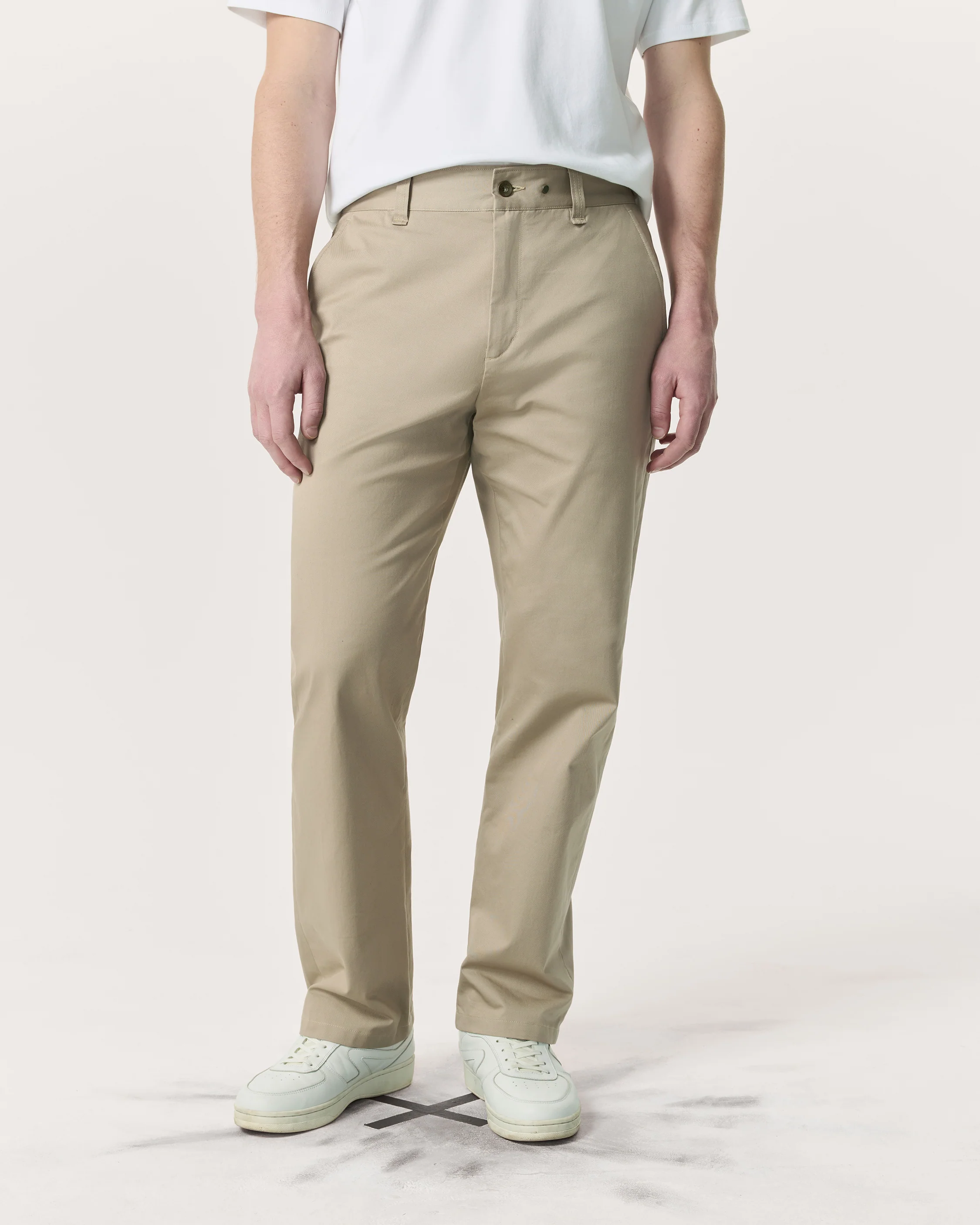 Haydon Straight Fit Cotton Chino Pants - Image 2