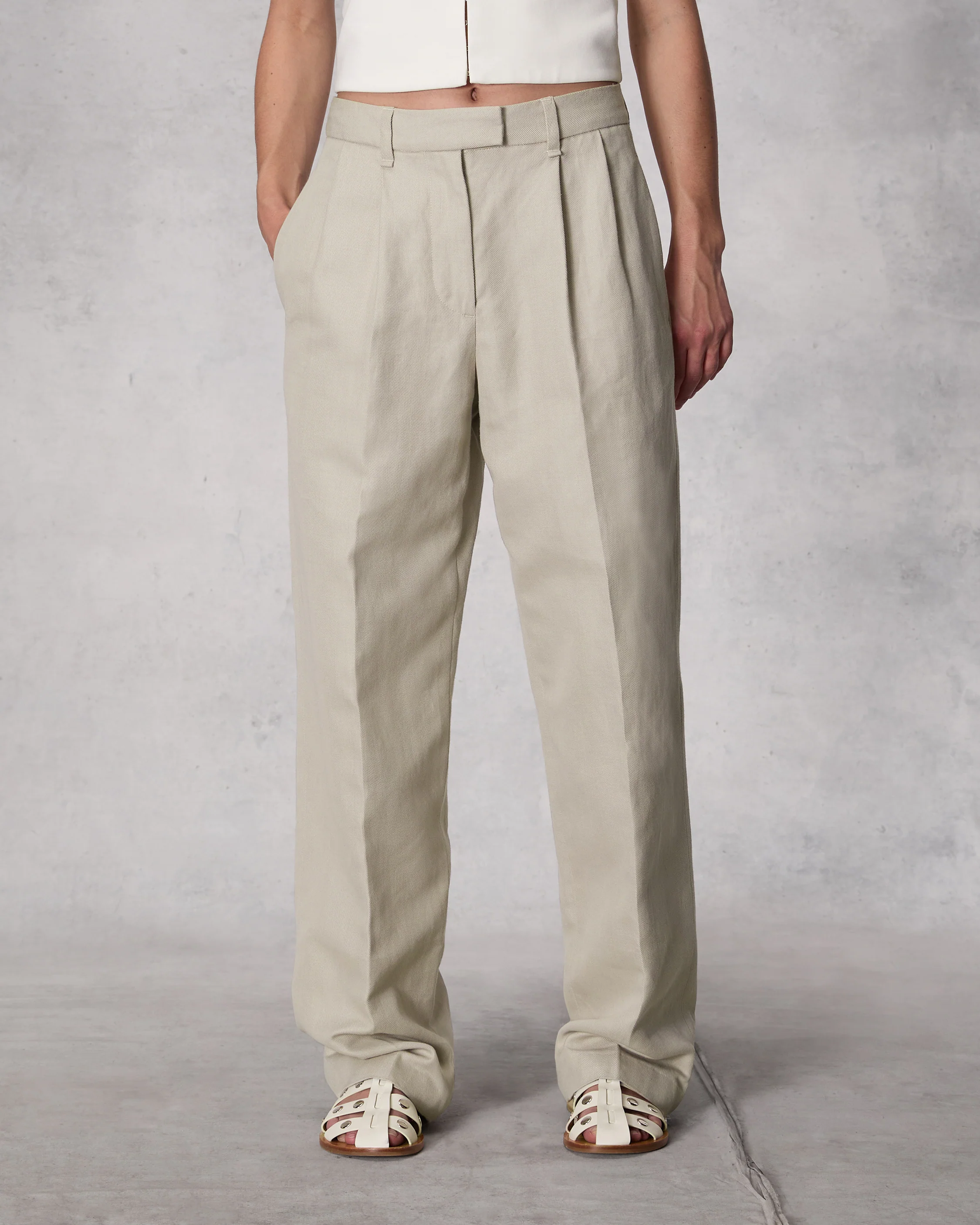 Newman Cotton-Linen Pant - Image 5