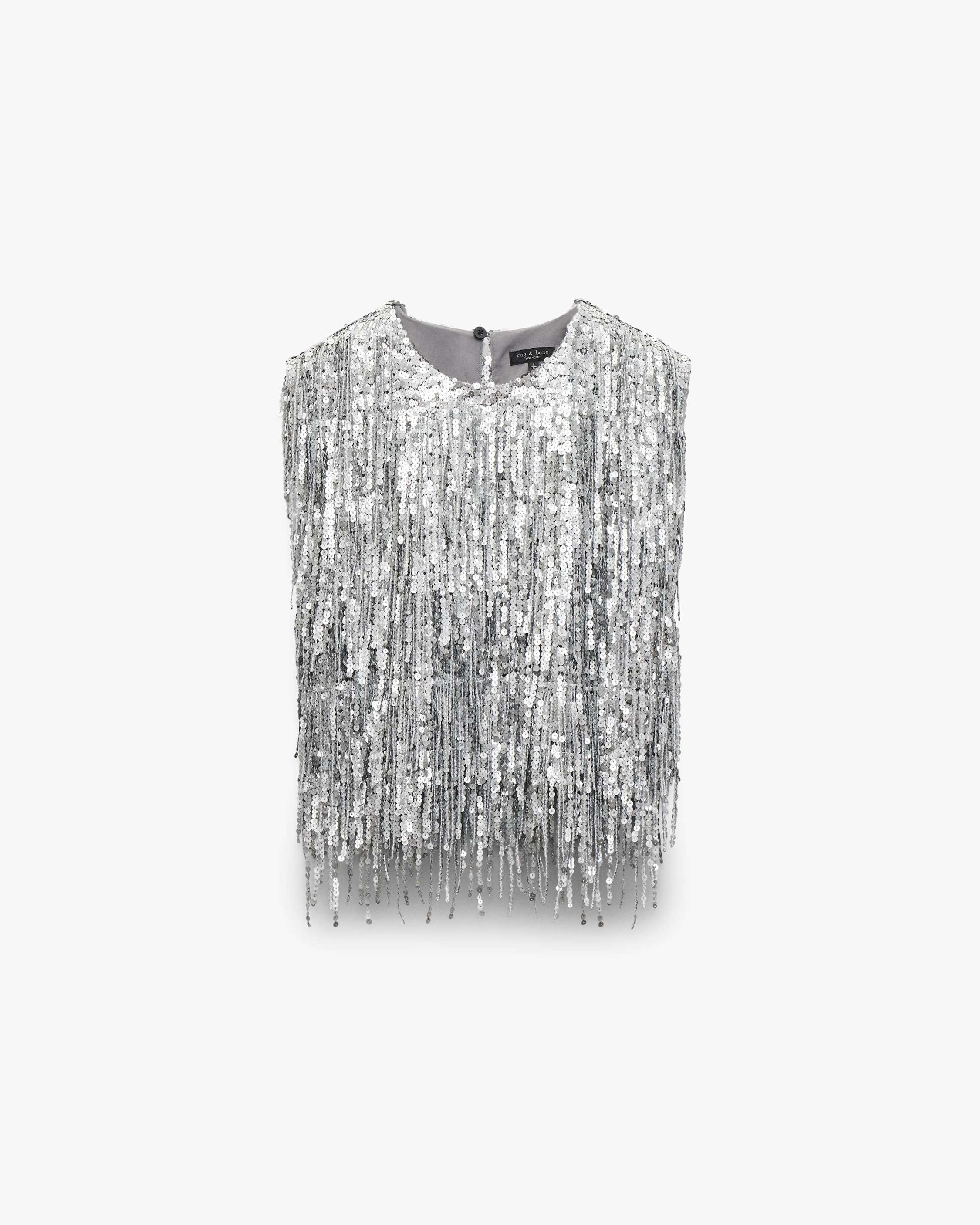Billie Sequined Tassel Top - Image 2
