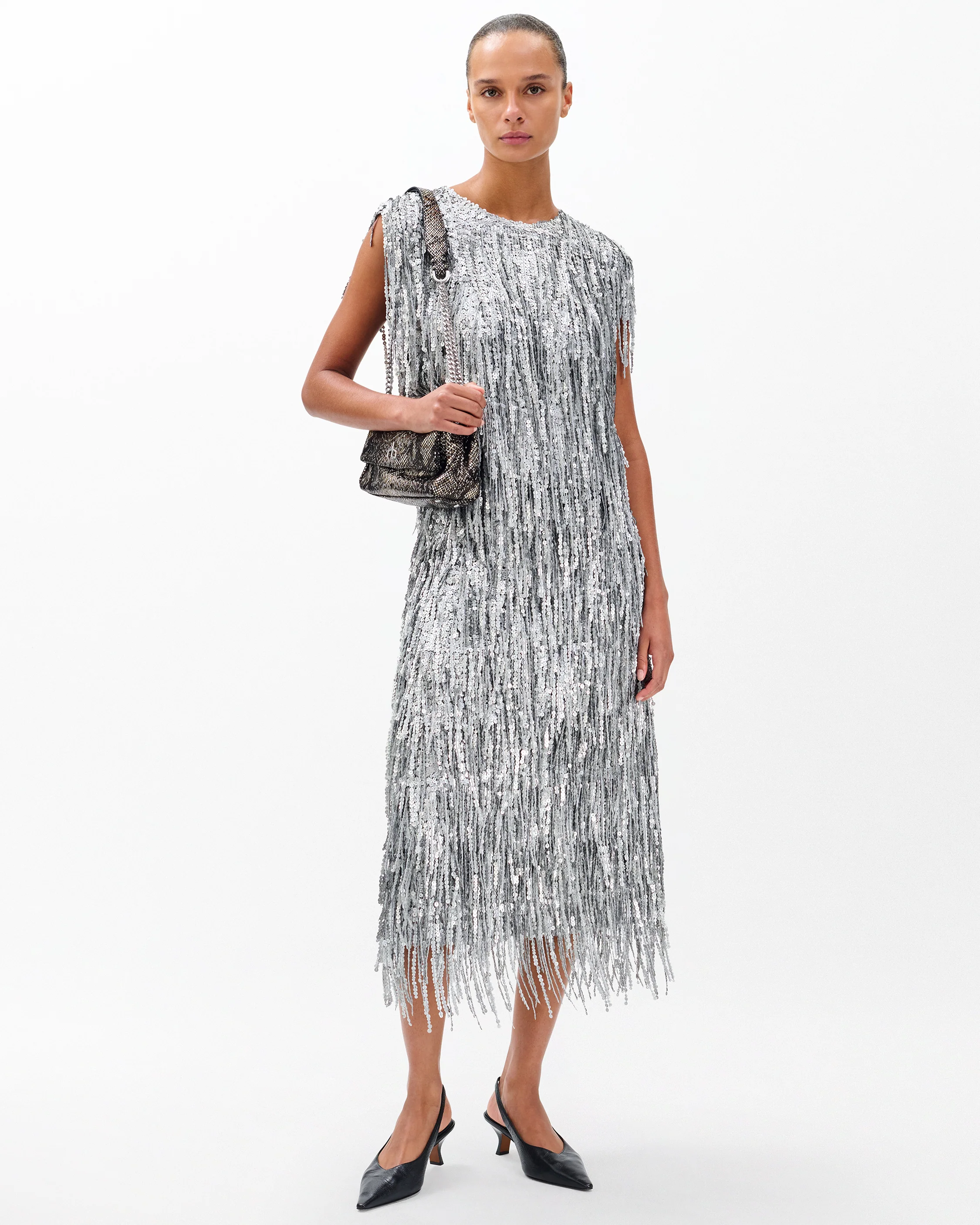 Billie Sequined Tassel Top - Image 6