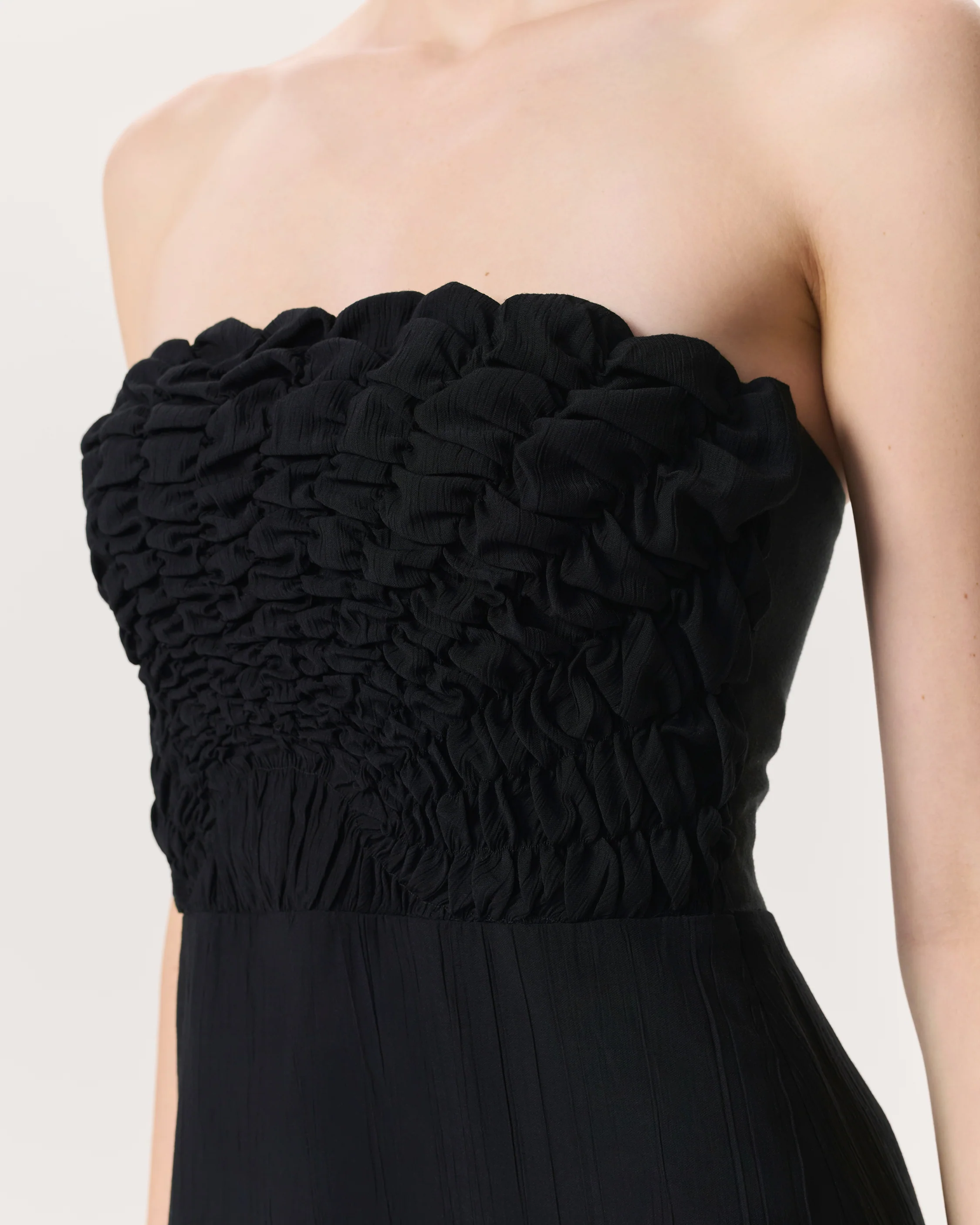 Catalina Ruched Maxi Dress - Image 6
