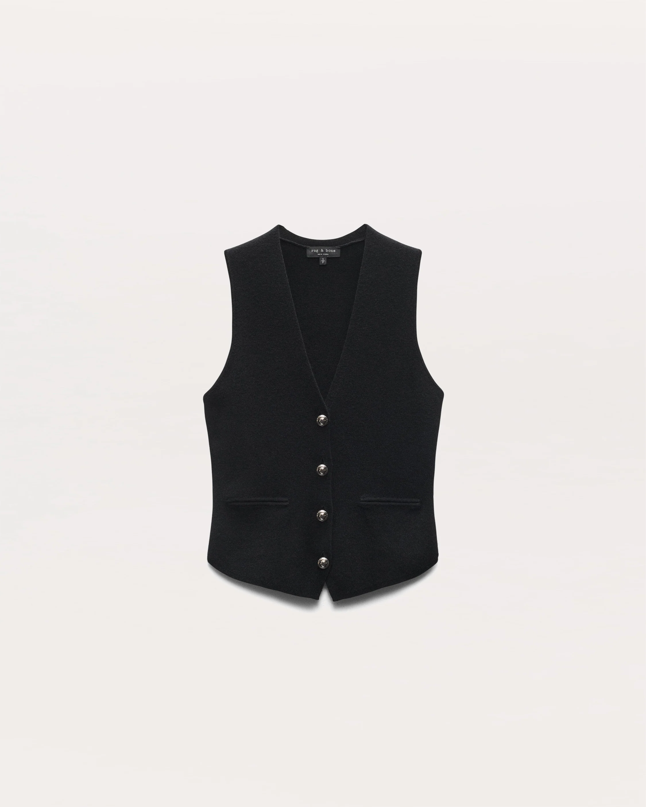 Ella Merino Wool-Blend Sweater Vest - Image 2