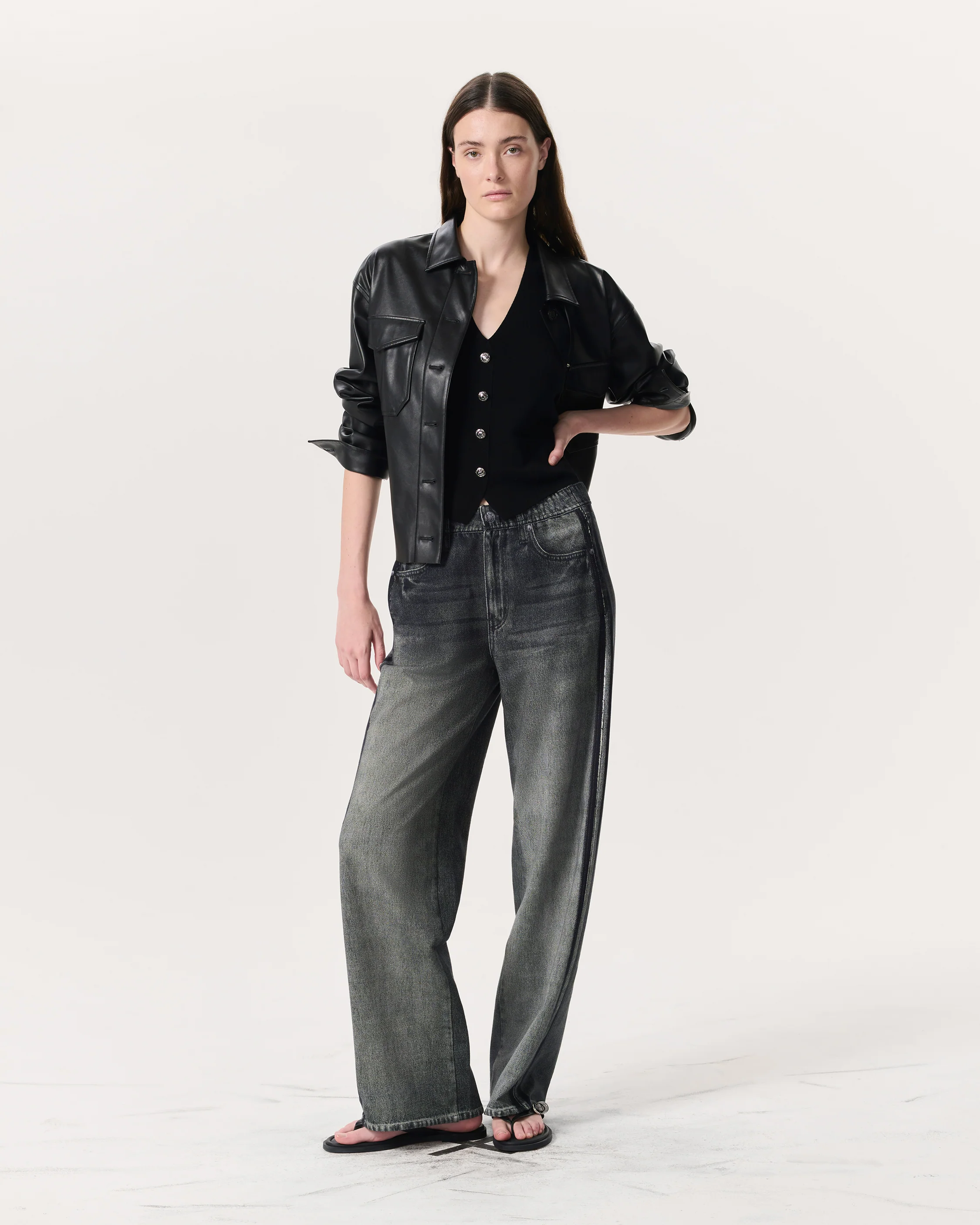 Ella Merino Wool-Blend Sweater Vest - Image 4