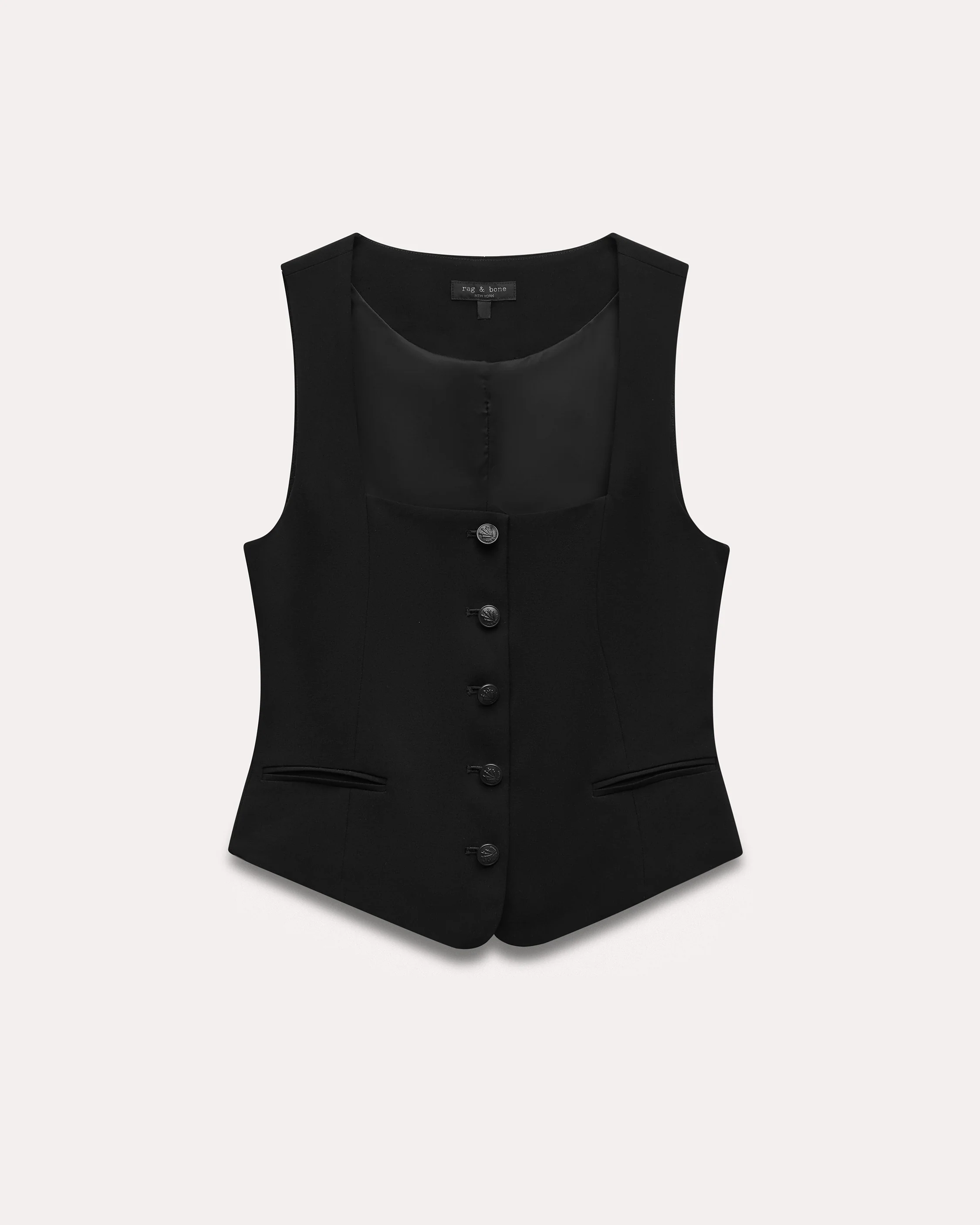 Mariana Crepe Vest - Image 2
