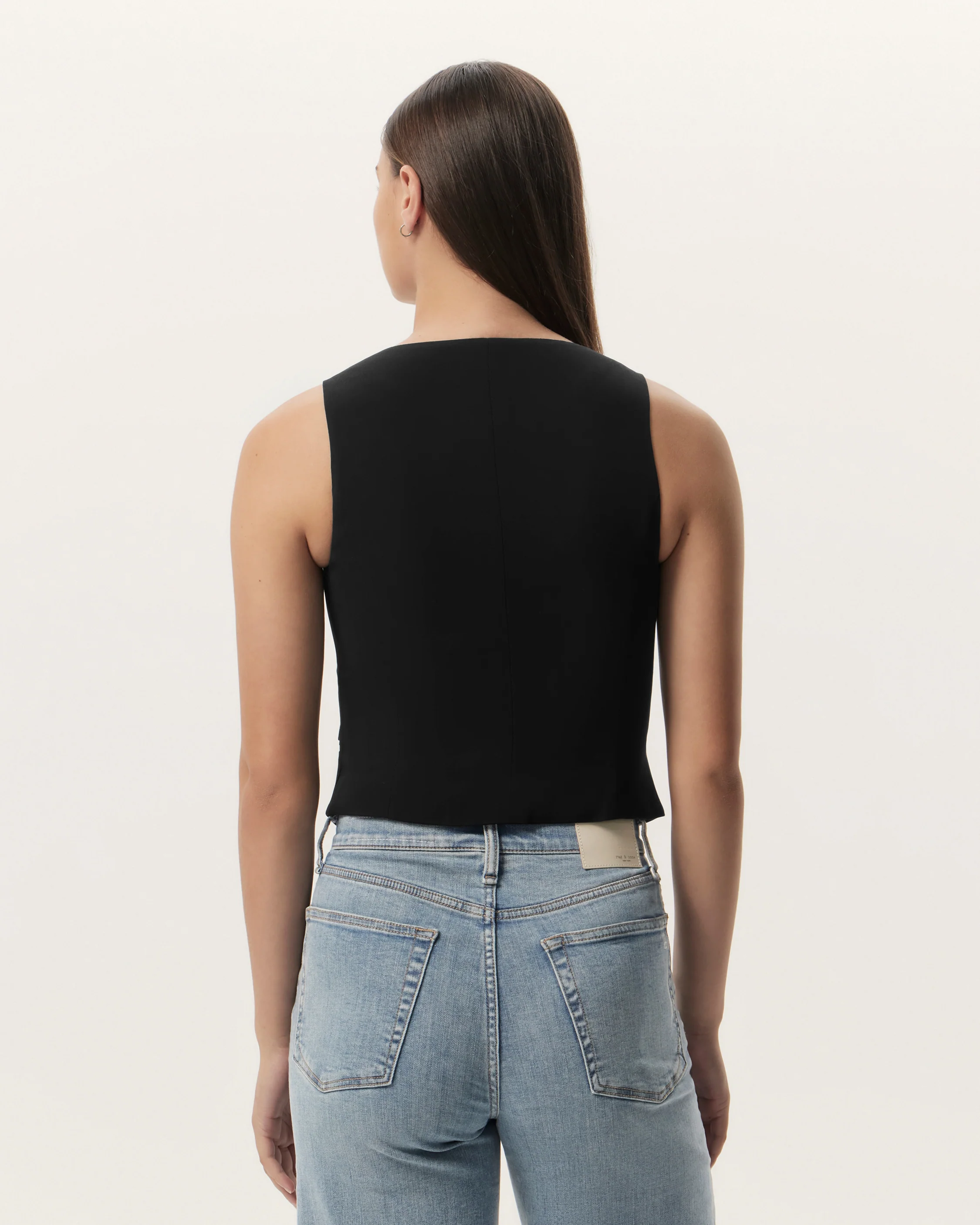 Mariana Crepe Vest - Image 5