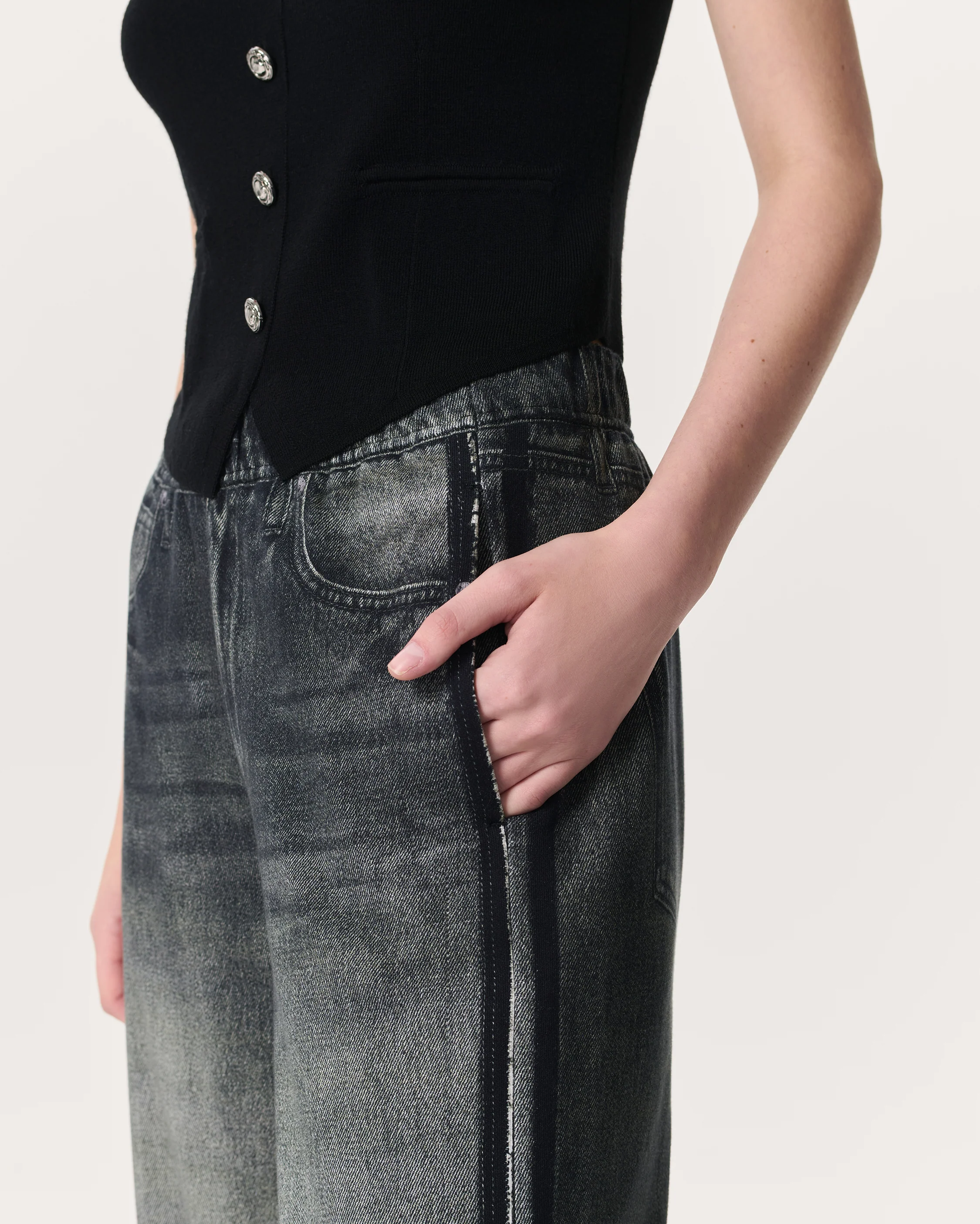 rb Miramar Terry Wide-Leg Track Pants - Image 4