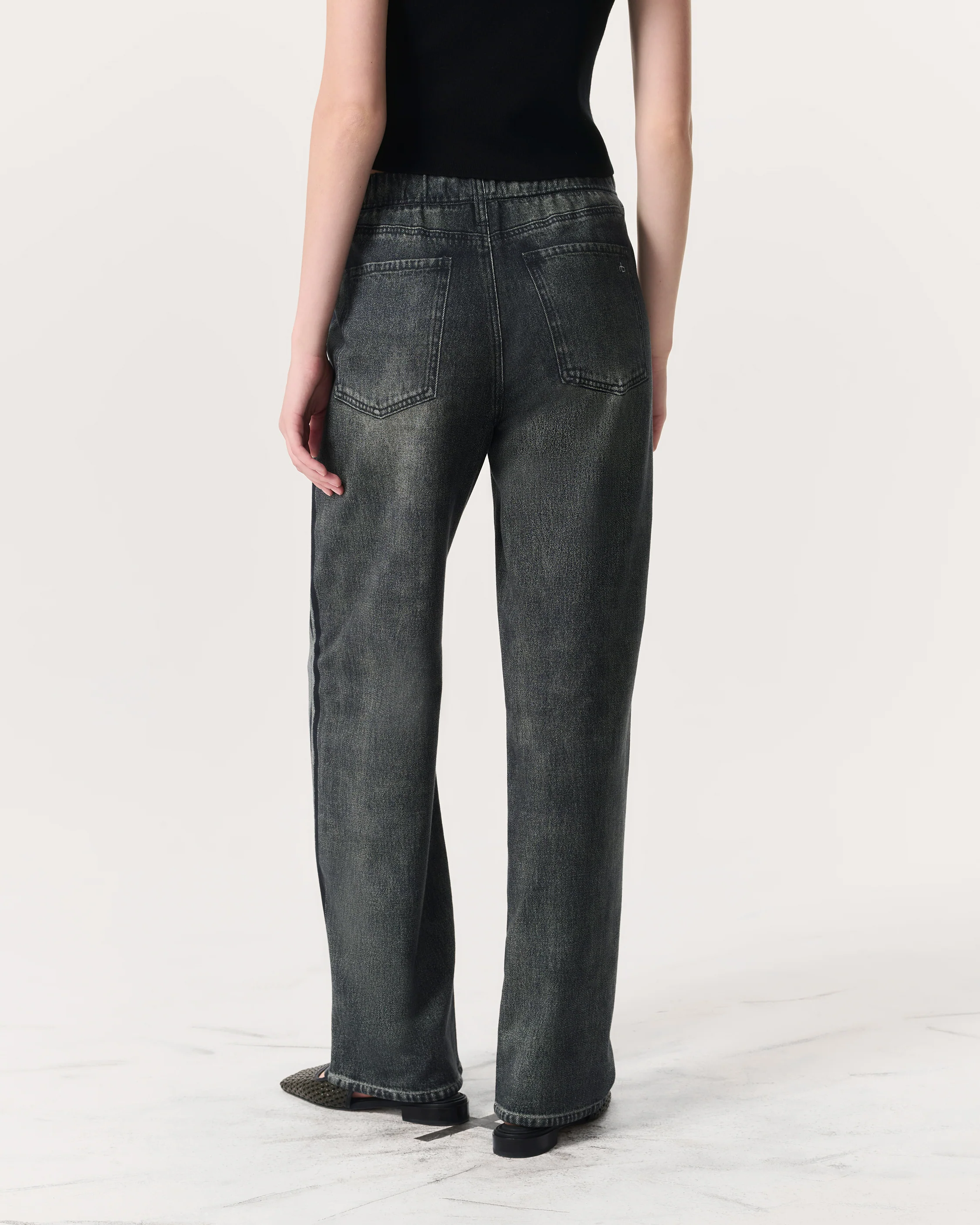 rb Miramar Terry Wide-Leg Track Pants - Image 5