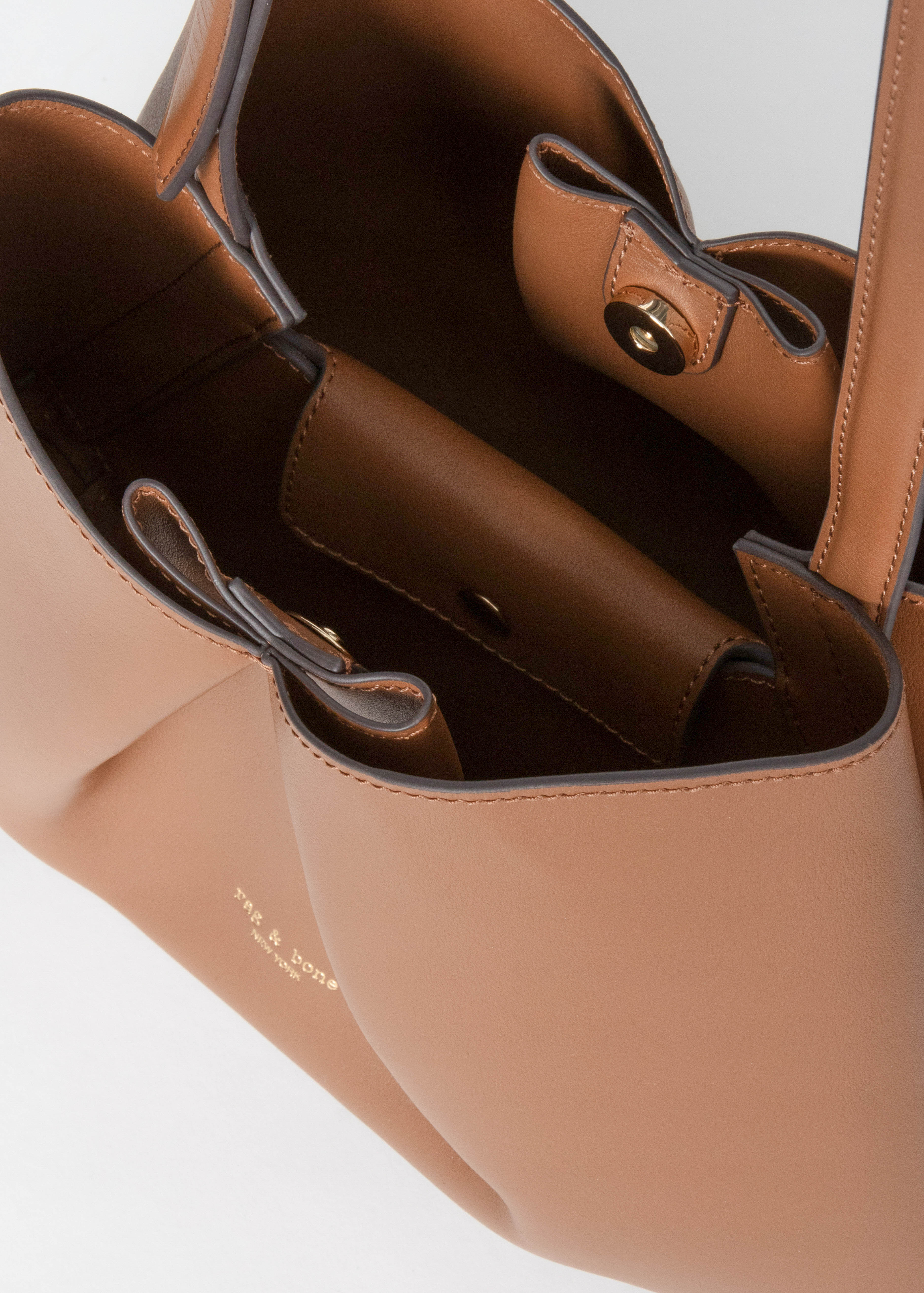 Bloom Medium Calf Leather Crossbody Bag - Image 4