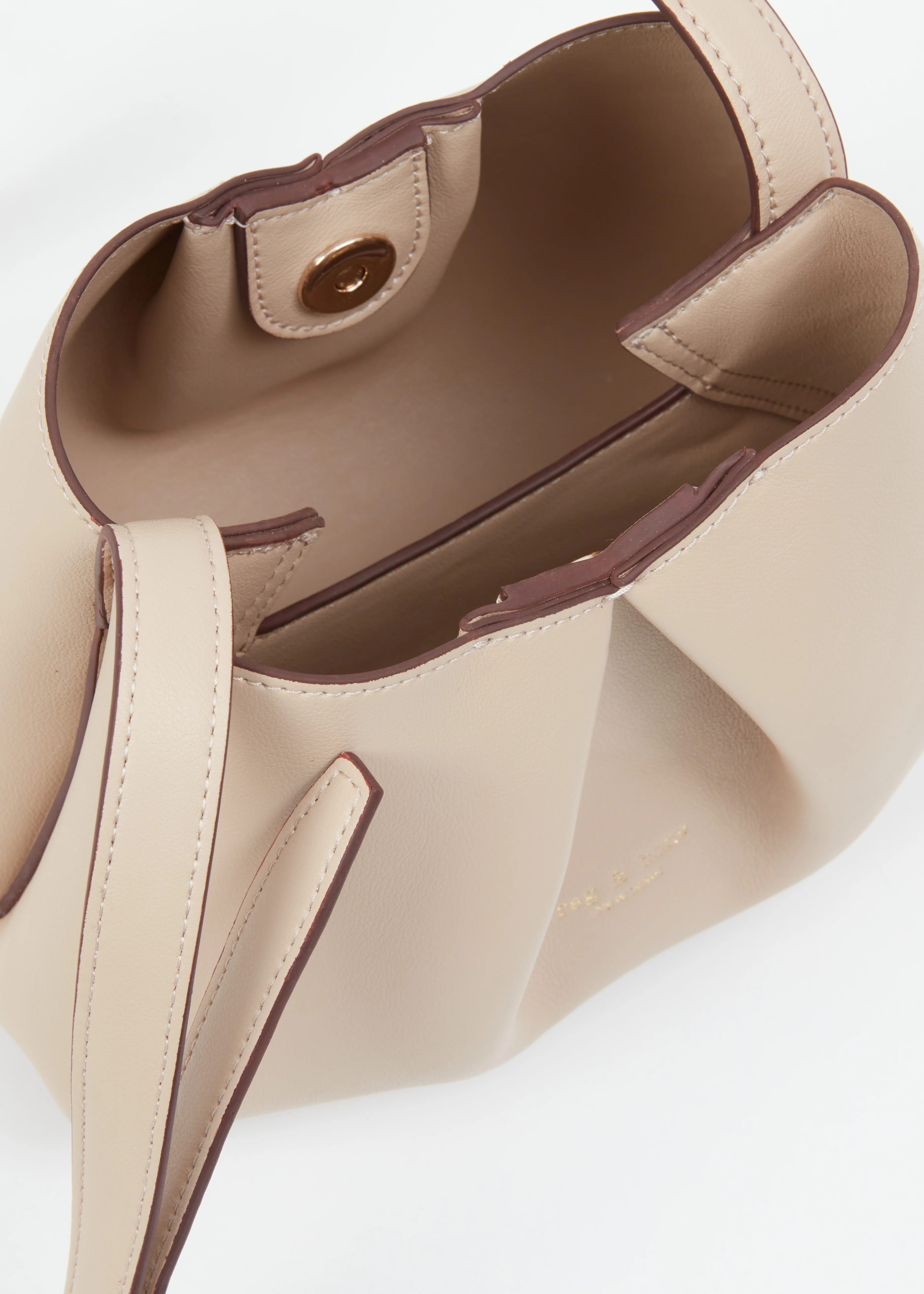 Bloom Small Calf Leather Crossbody Bag - Image 4