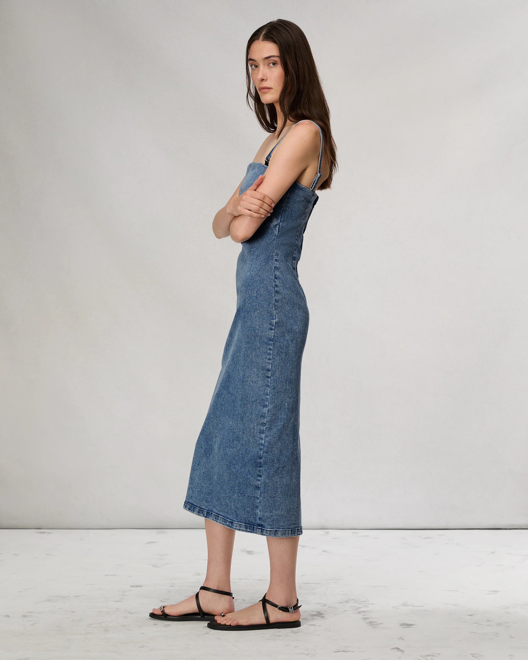 Flexi Jasmine Denim Dress - Image 4
