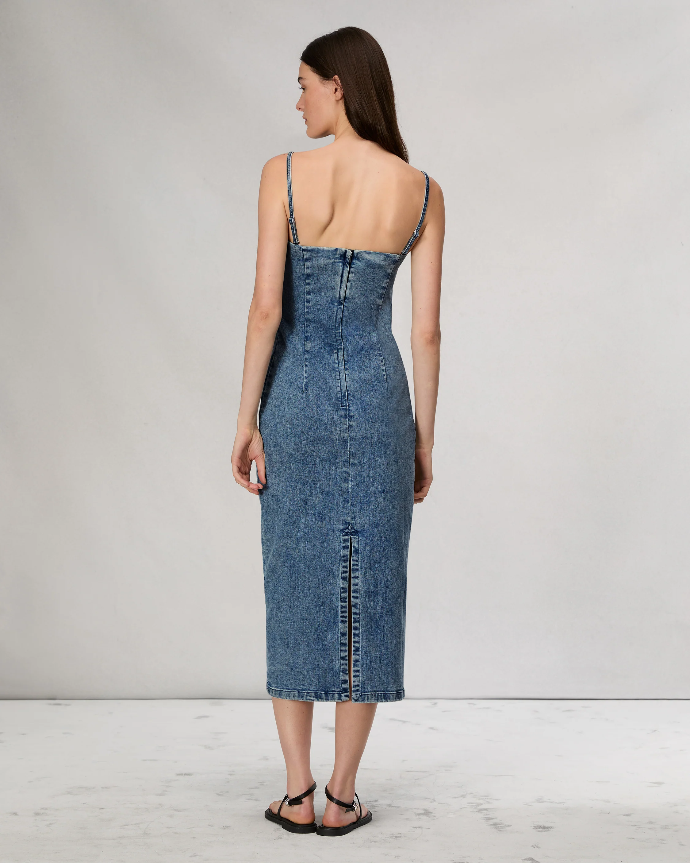 Flexi Jasmine Denim Dress - Image 5