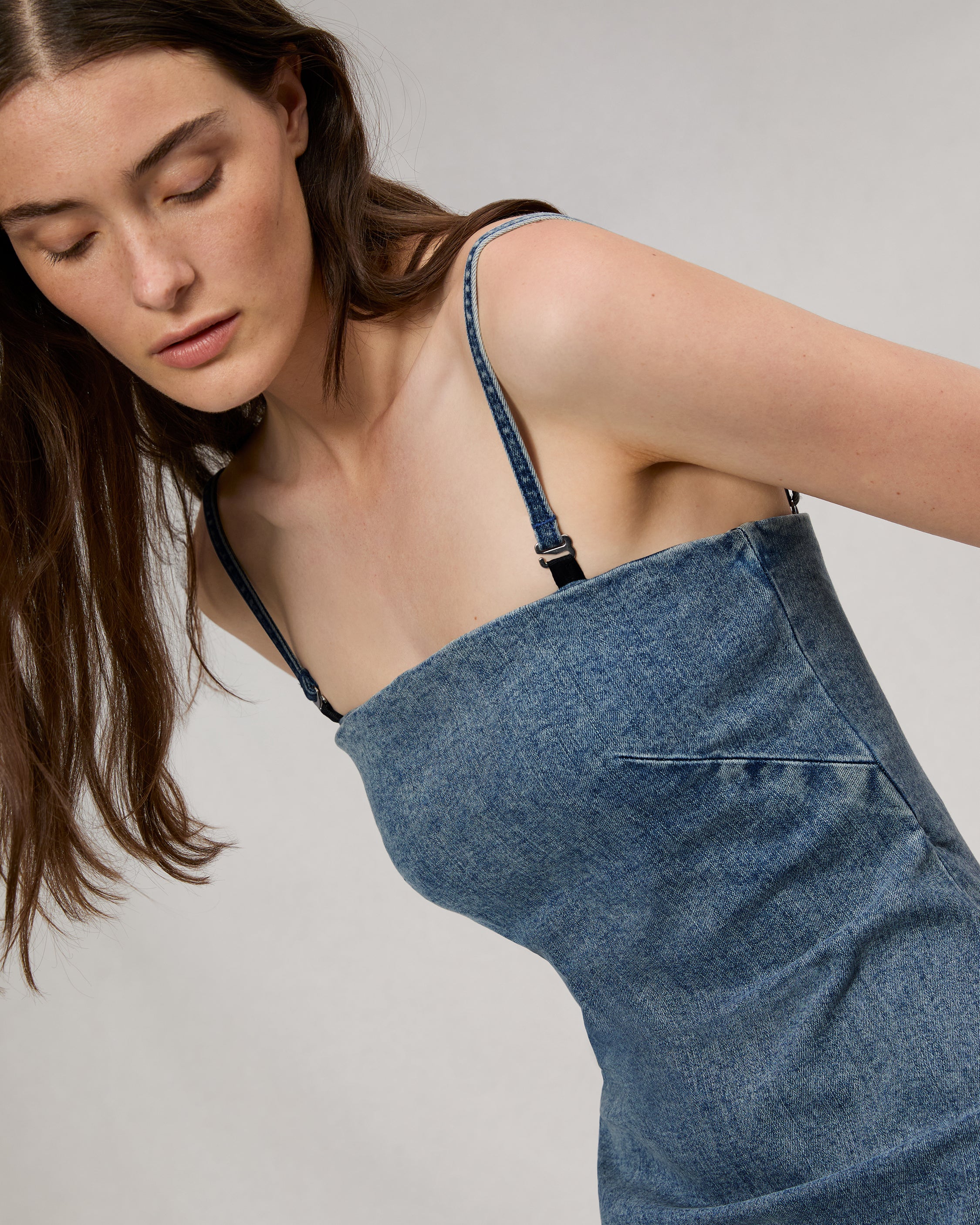 Flexi Jasmine Denim Dress - Image 6