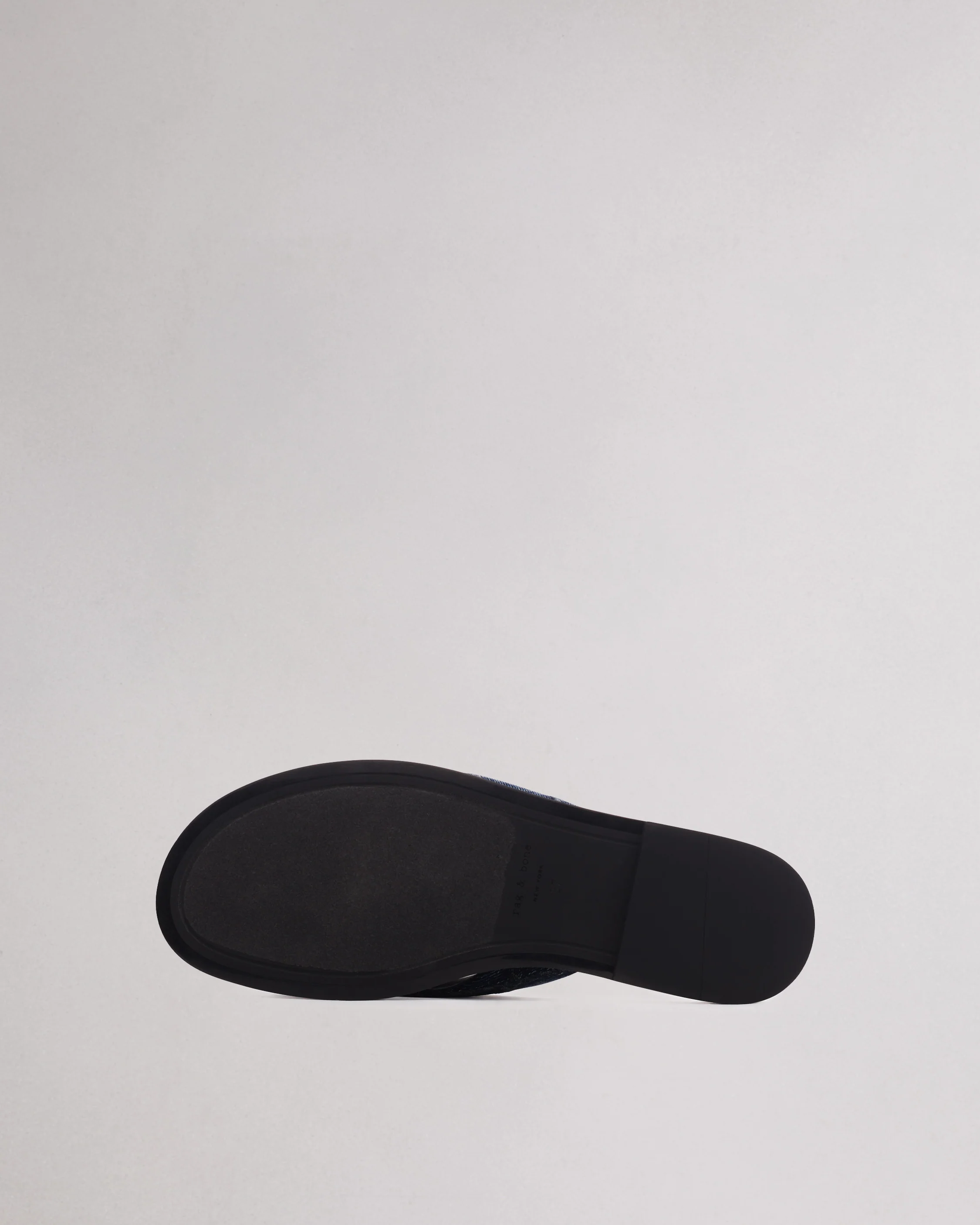 Geo Denim Strap Sandal - Image 5