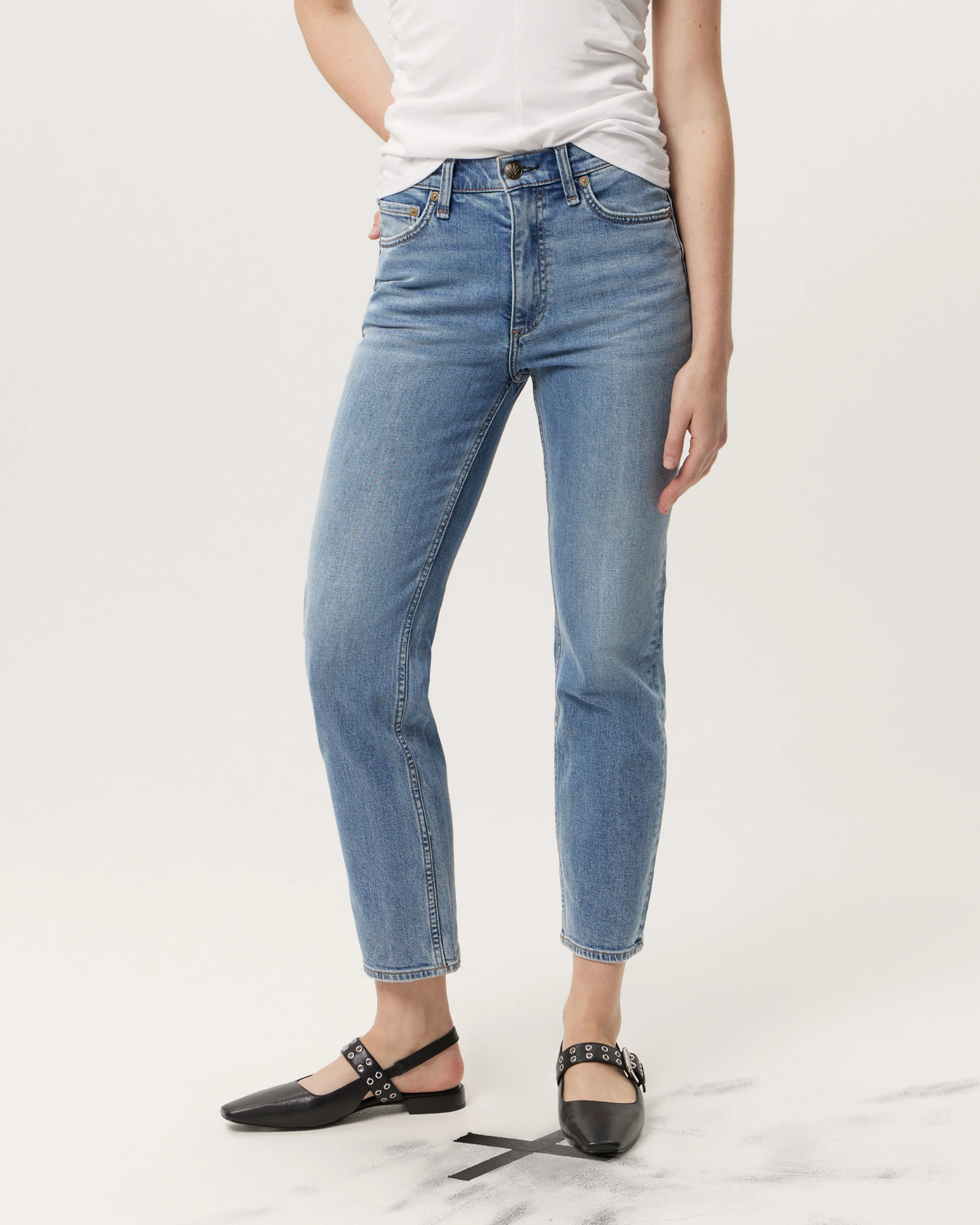 Harlow Mid-Rise Ankle Straight - Image 3