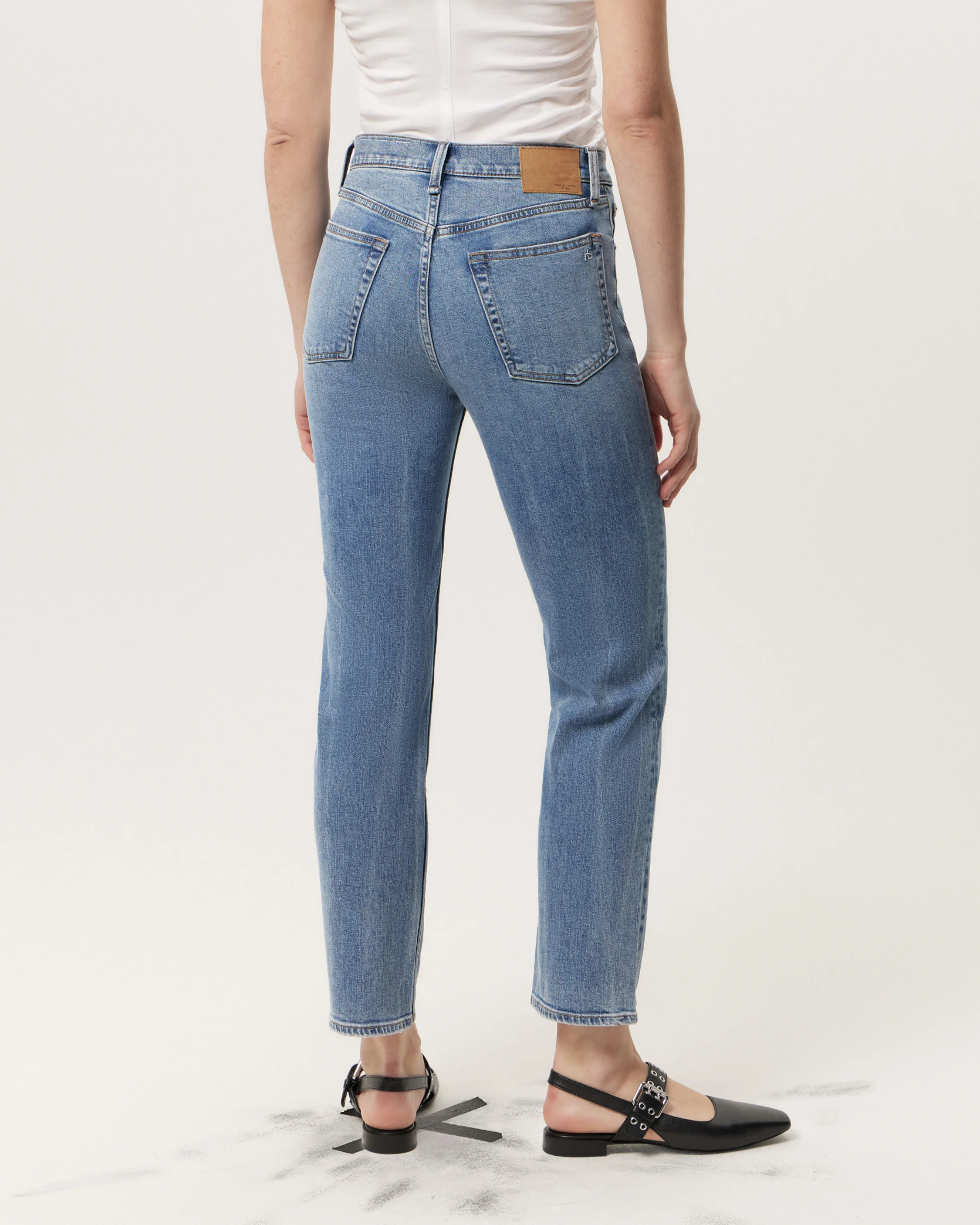 Harlow Mid-Rise Ankle Straight - Image 5