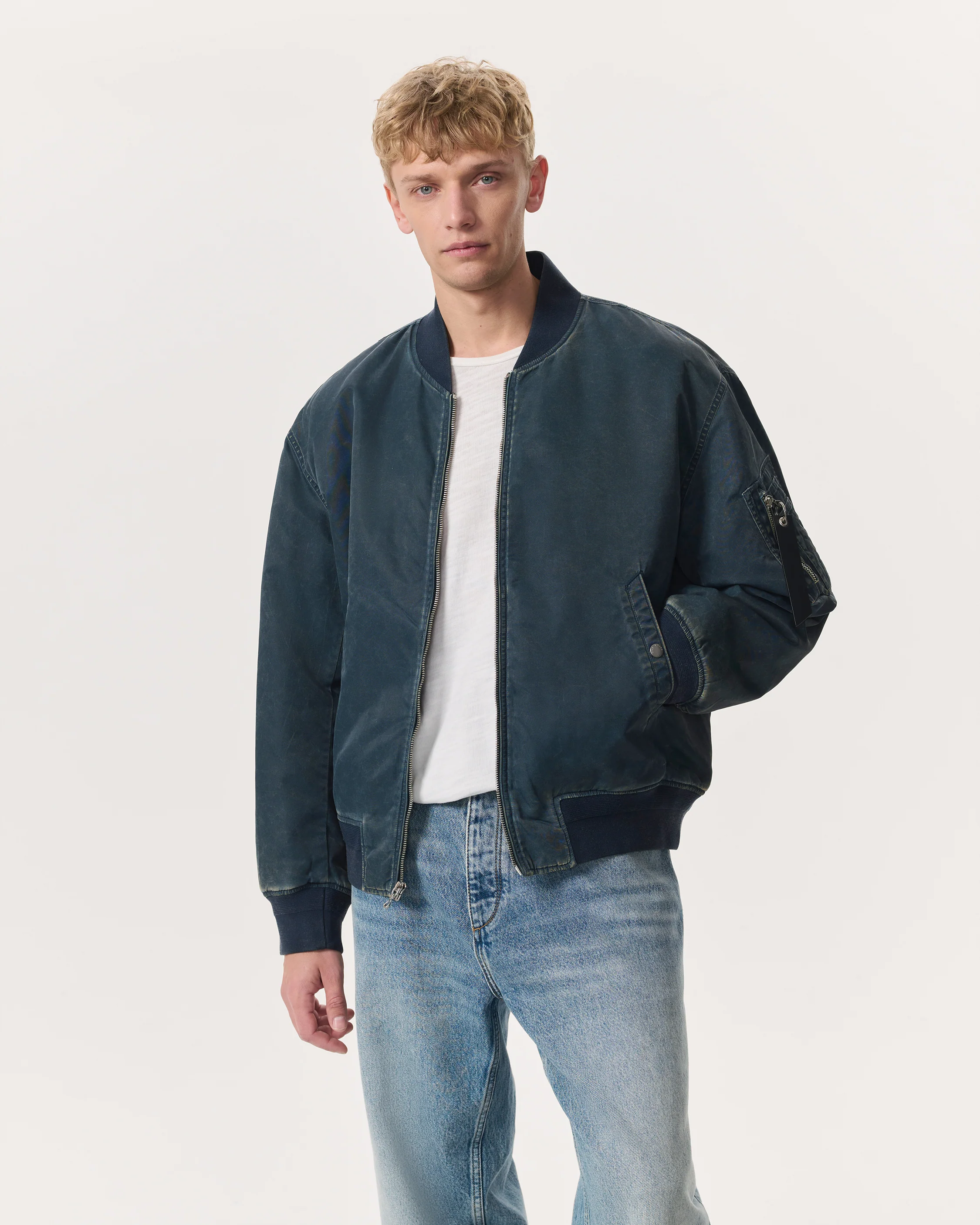 Manston Relaxed Fit Bomber Jacket