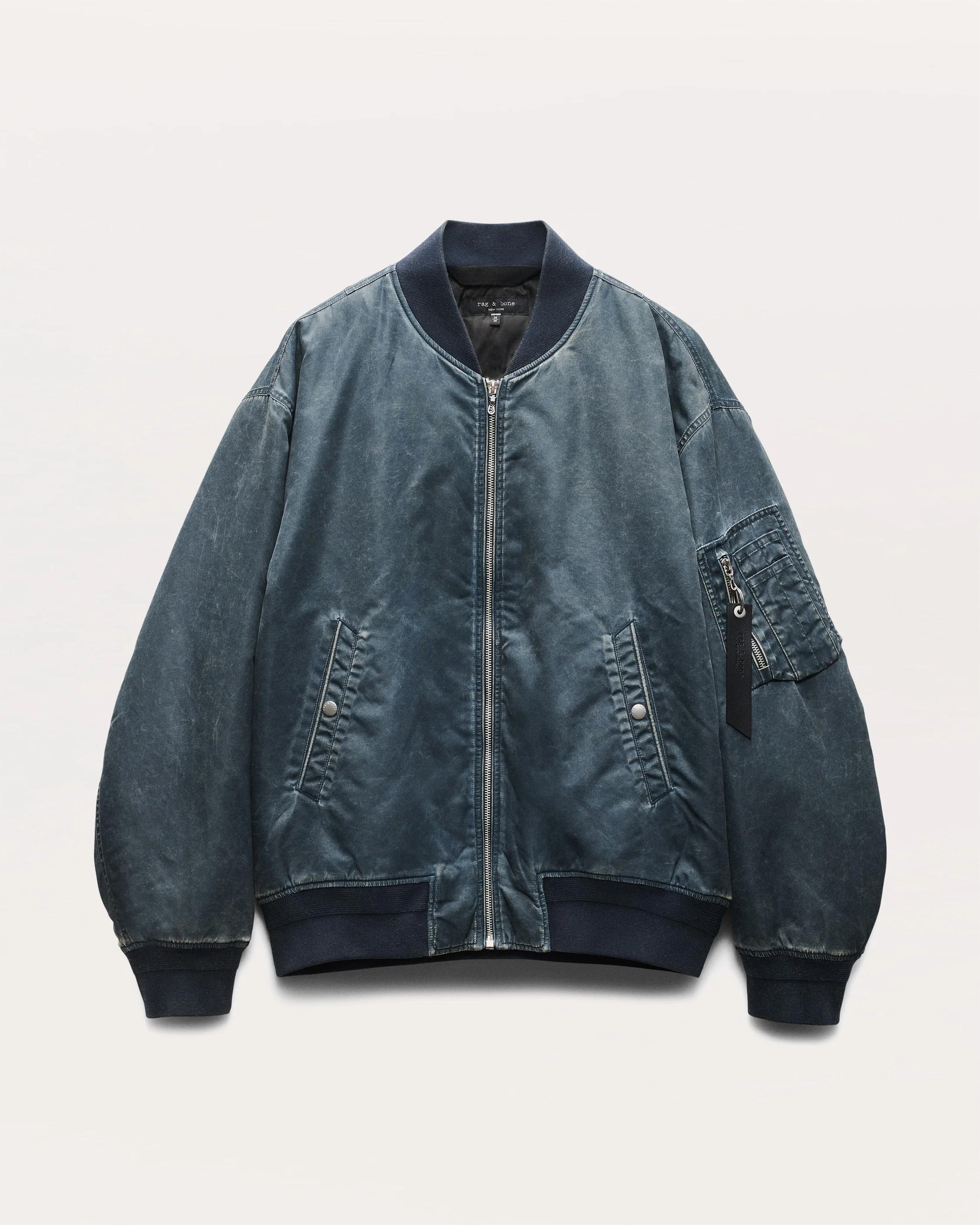Manston Relaxed Fit Bomber Jacket - Image 2