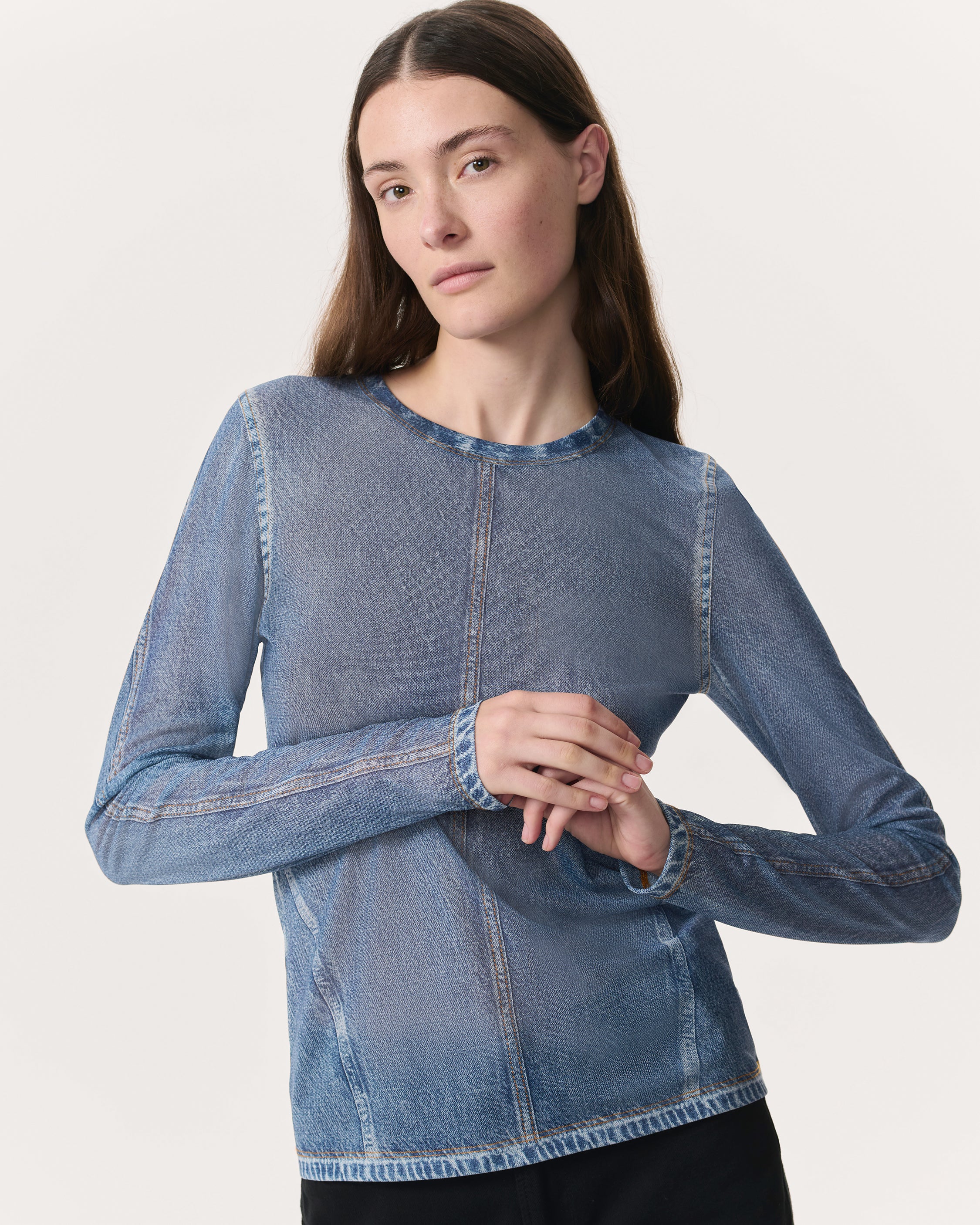rb Miramar Mesh Long Sleeve Top - Image 3