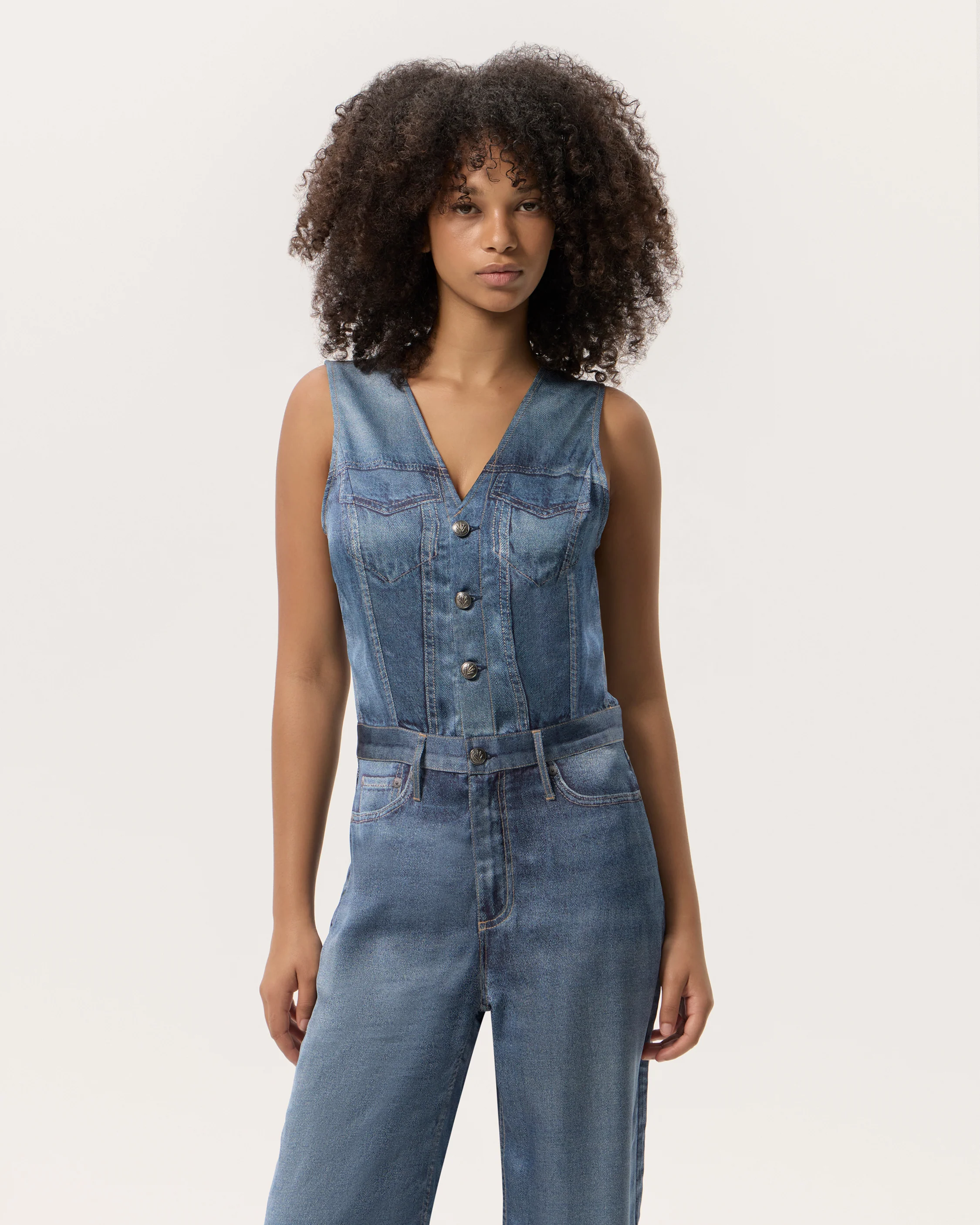 rb Miramar Satin Sleeveless Jumpsuit - Image 4