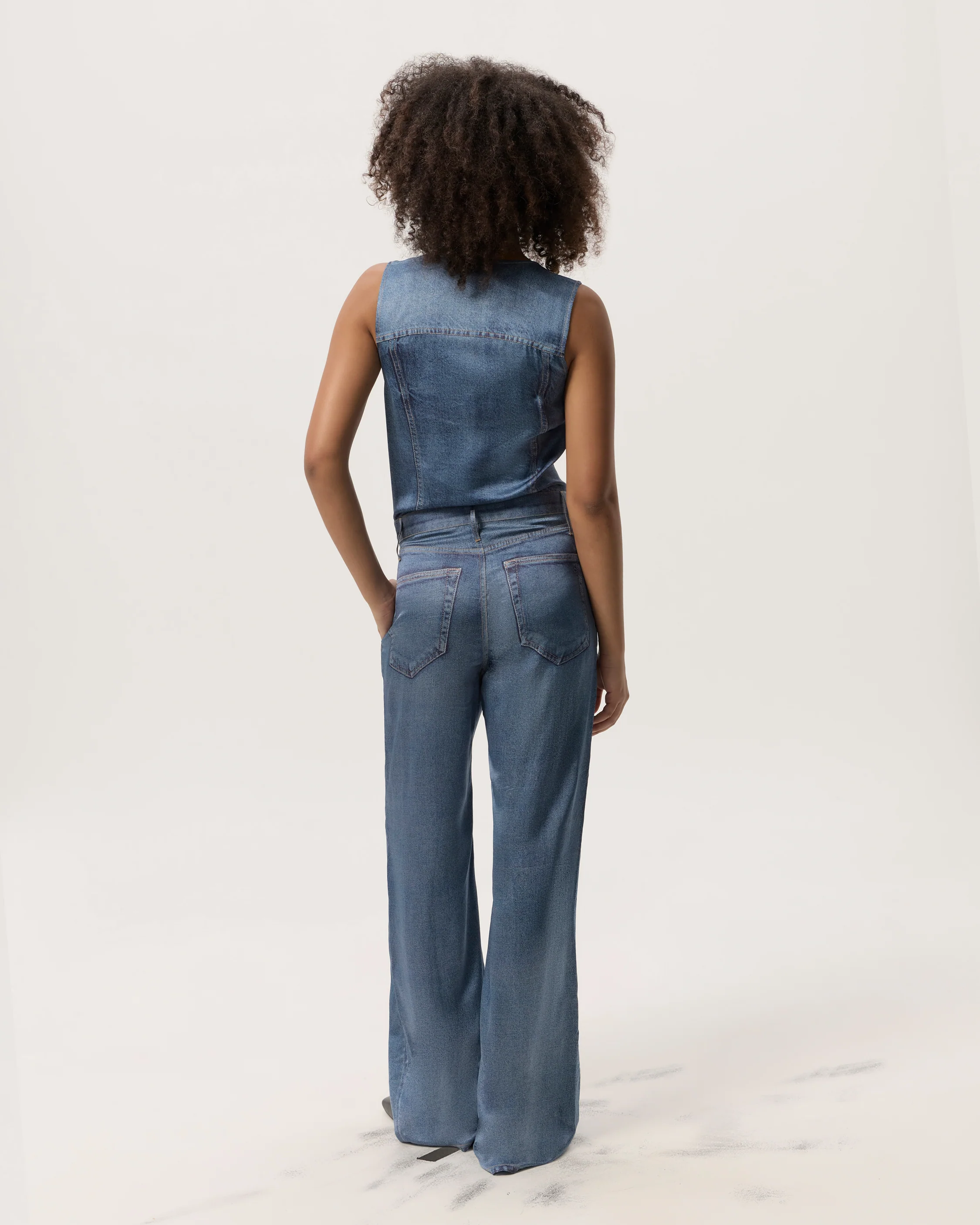 rb Miramar Satin Sleeveless Jumpsuit - Image 6