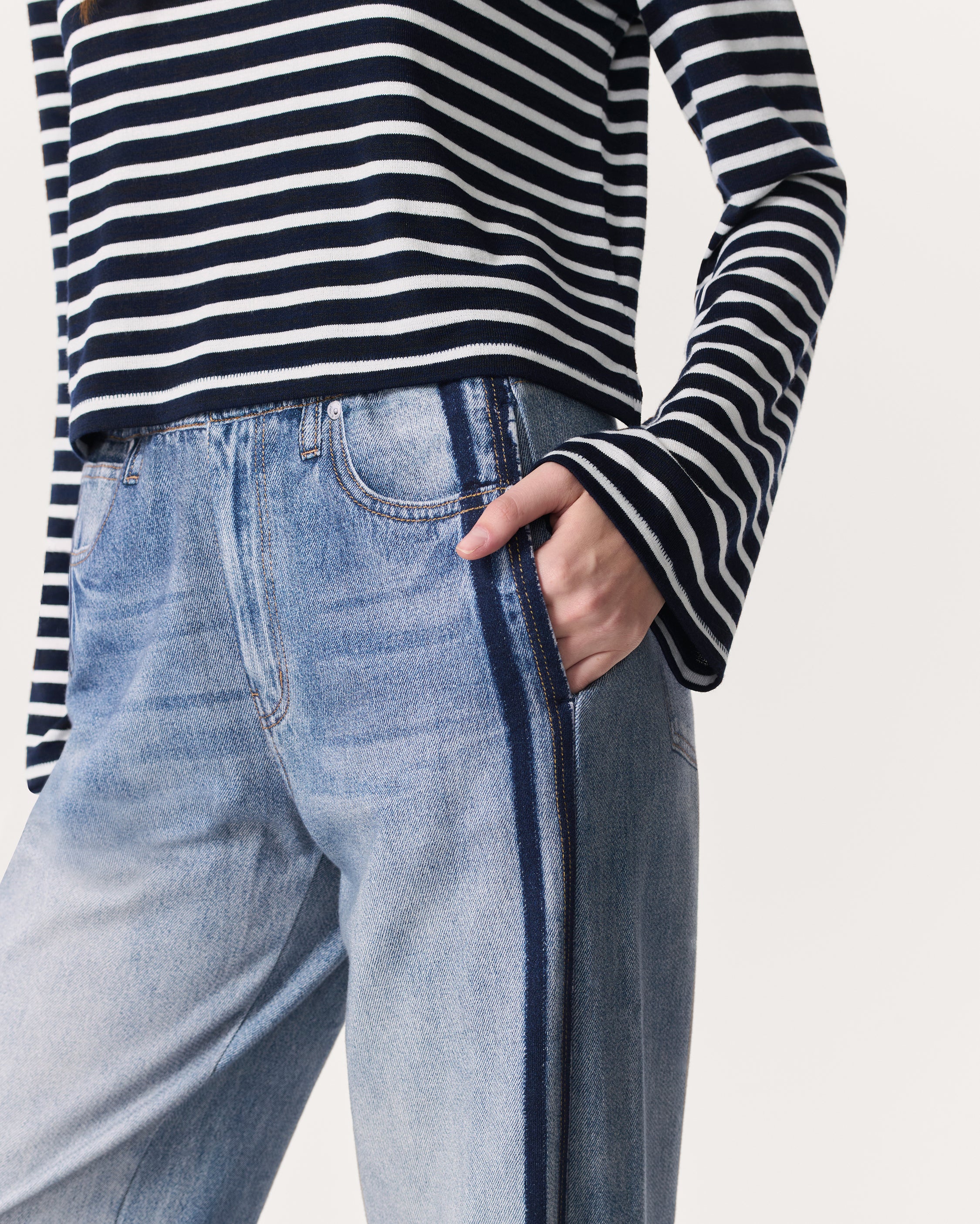 rb Miramar Terry Wide-Leg Track Pants - Image 4