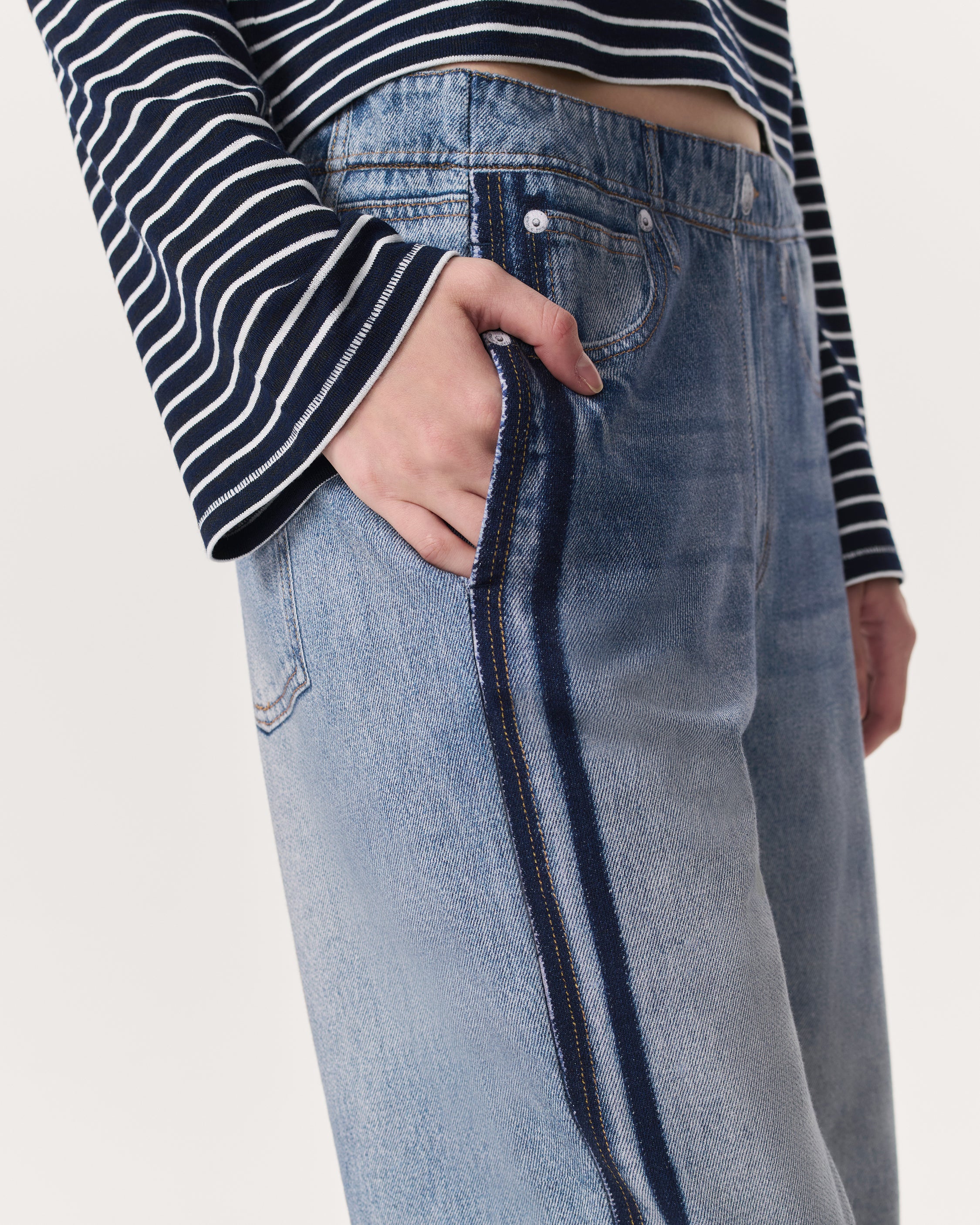rb Miramar Terry Wide-Leg Track Pants - Image 7