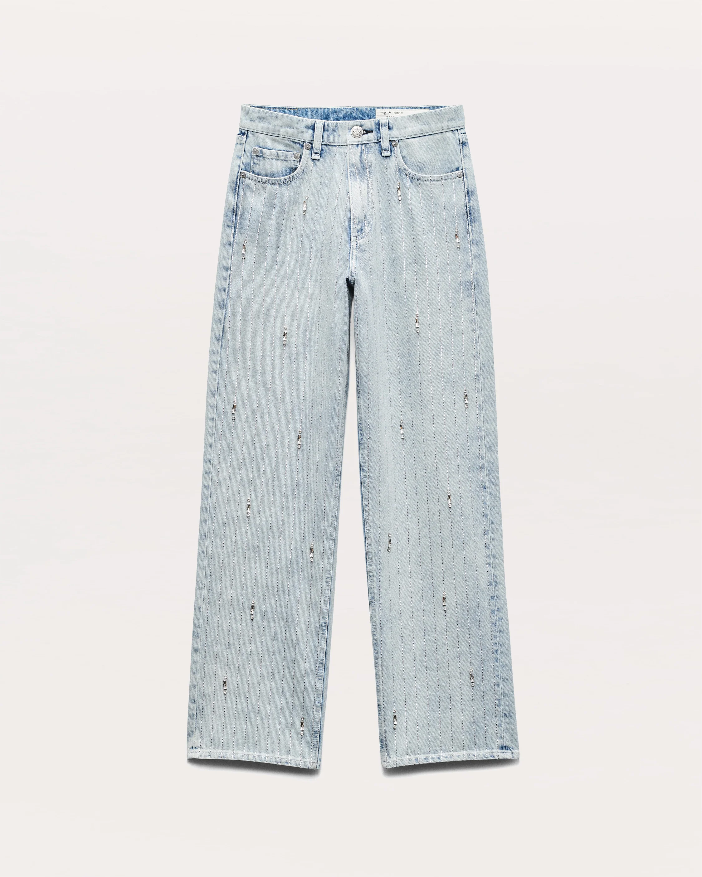 Shea Embellished Relaxed Straight Jeans - Image 2