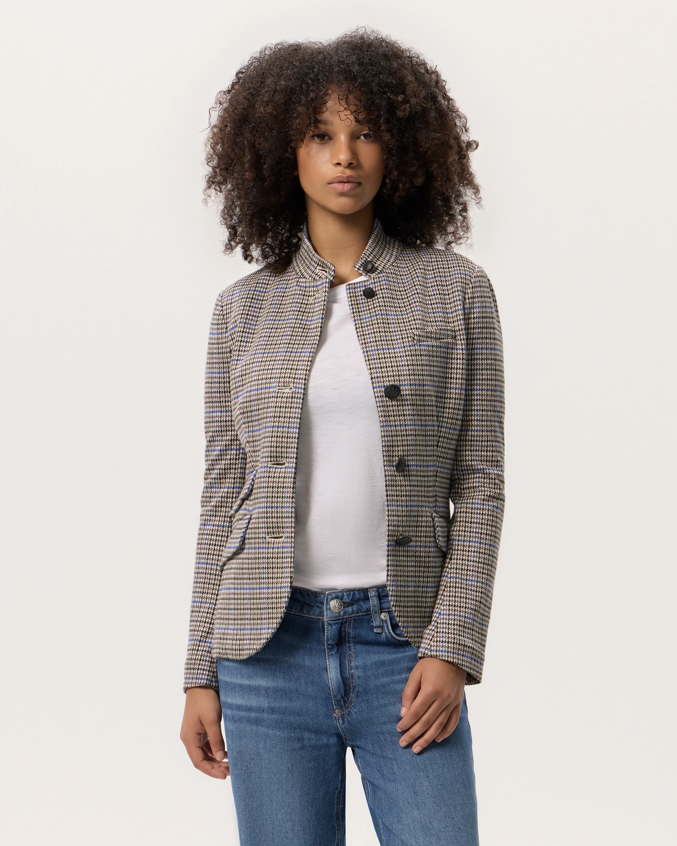 Slade Plaid Blazer