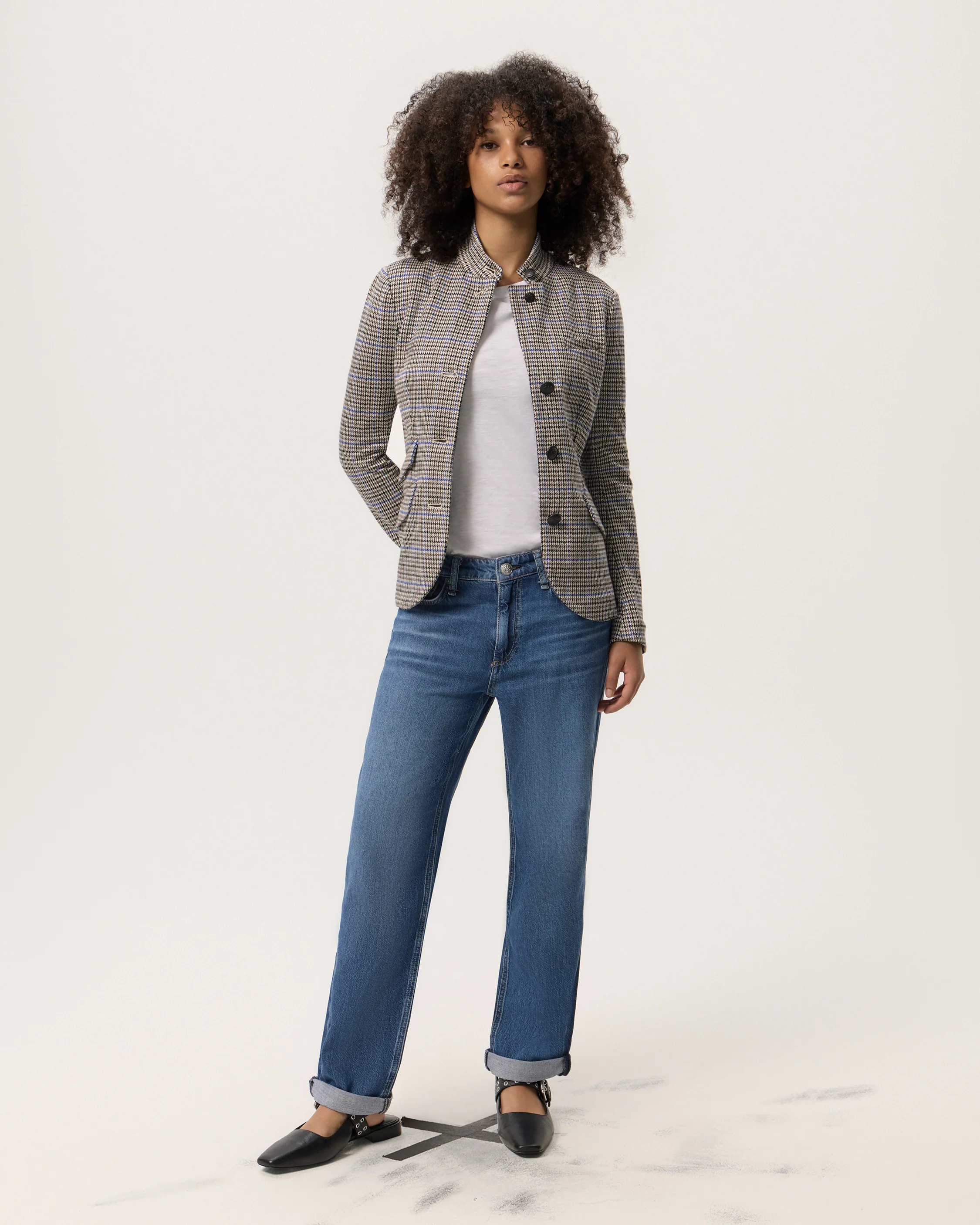 Slade Plaid Blazer - Image 3