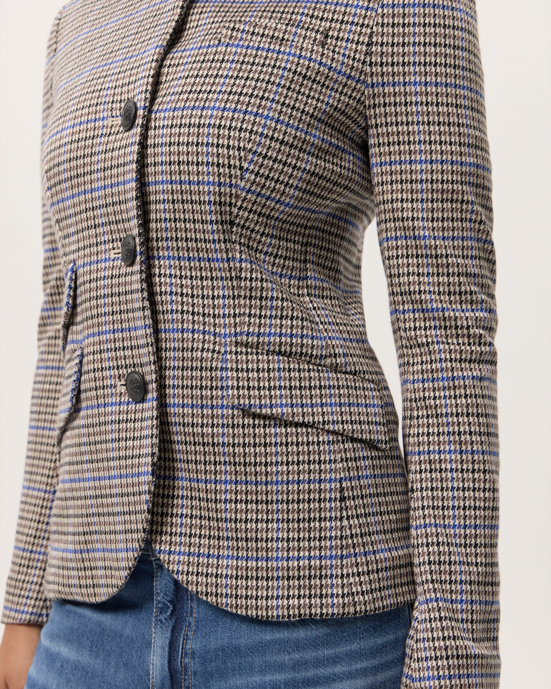 Slade Plaid Blazer - Image 5