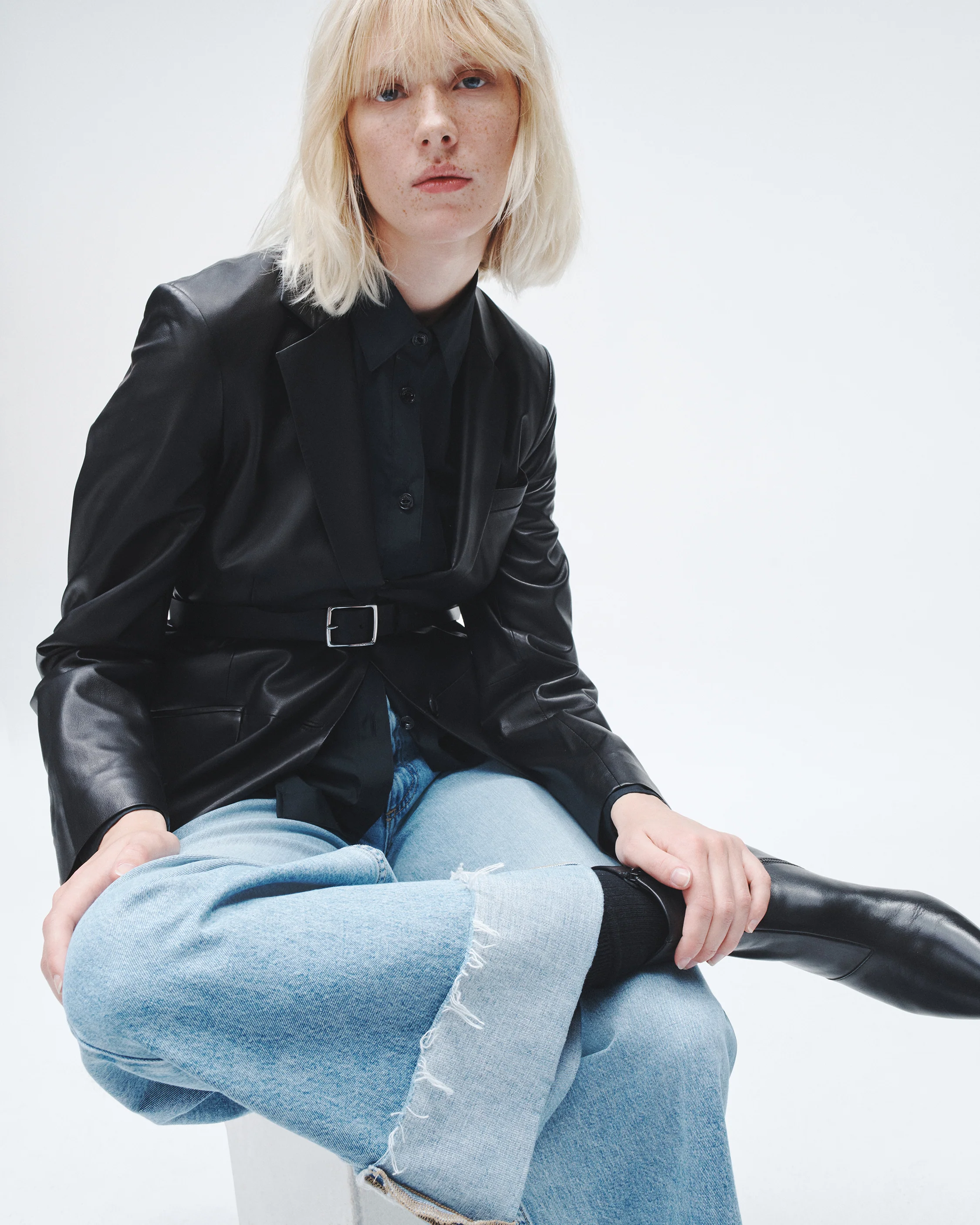Sofie Ankle Ultra Wide-Leg Jean - Image 7