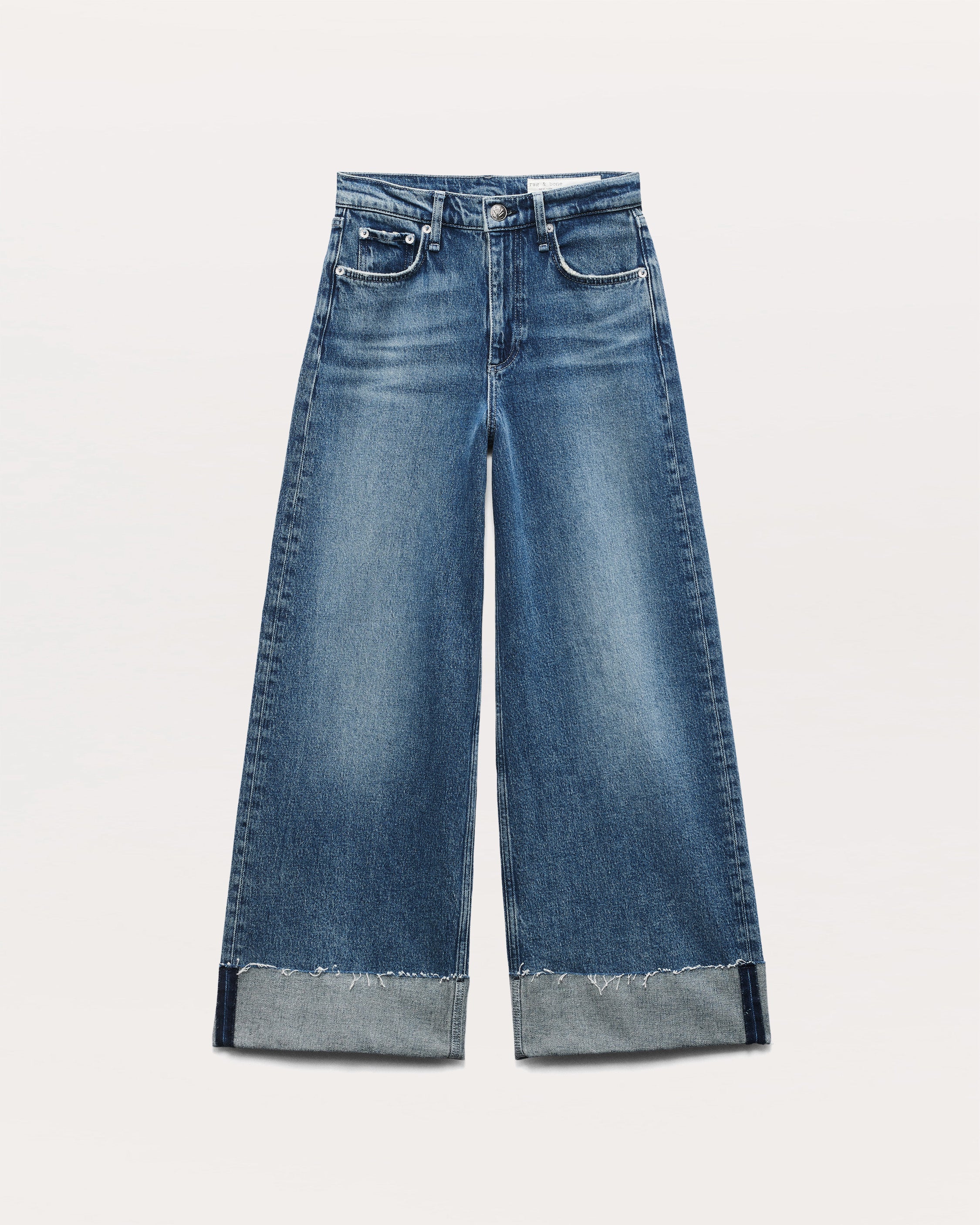 Sofie Ankle-Length Wide-Leg Jeans - Image 2