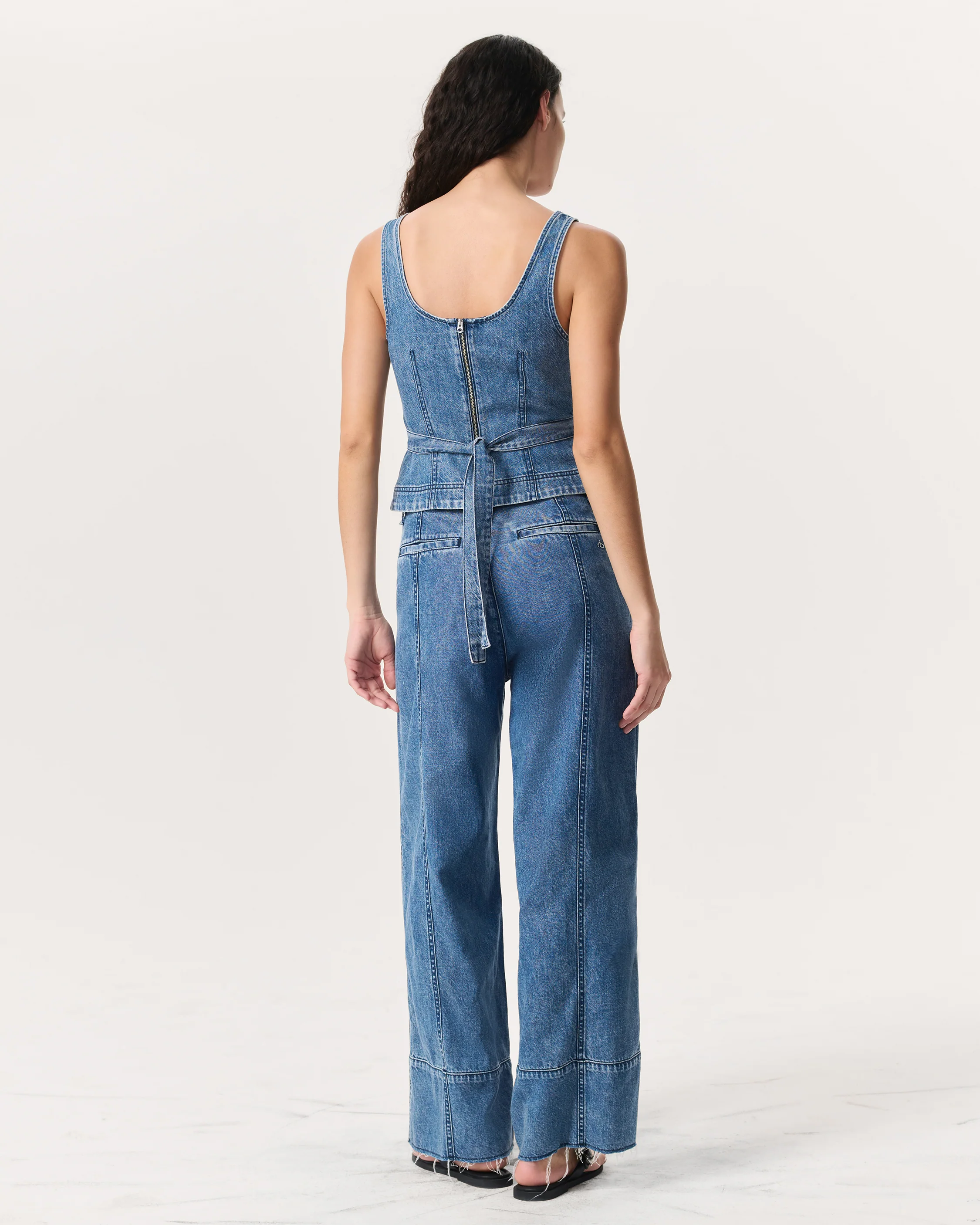 Ultra Featherweight Estelle Denim Top - Image 4