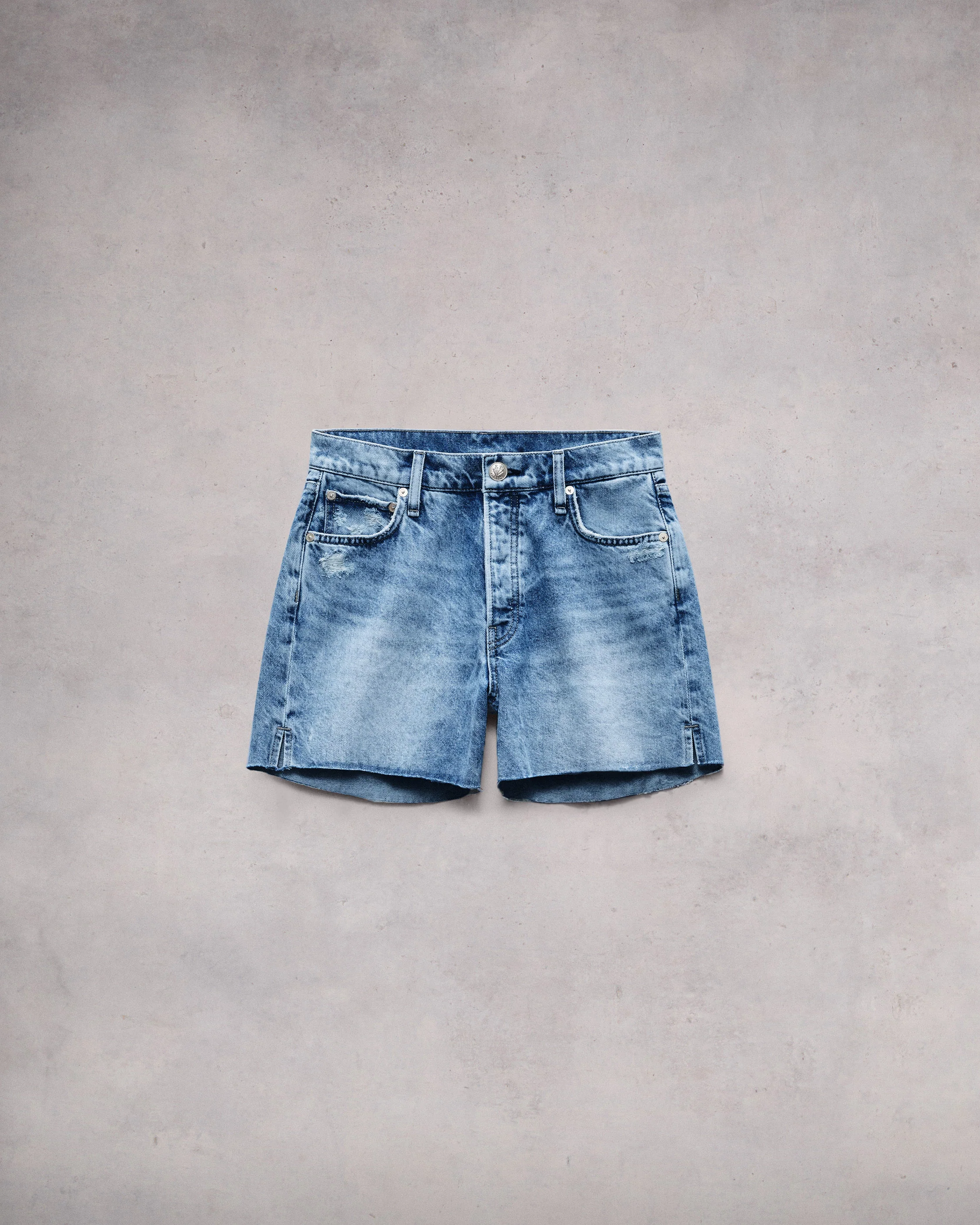 Denim Cut-Off Short - Image 2