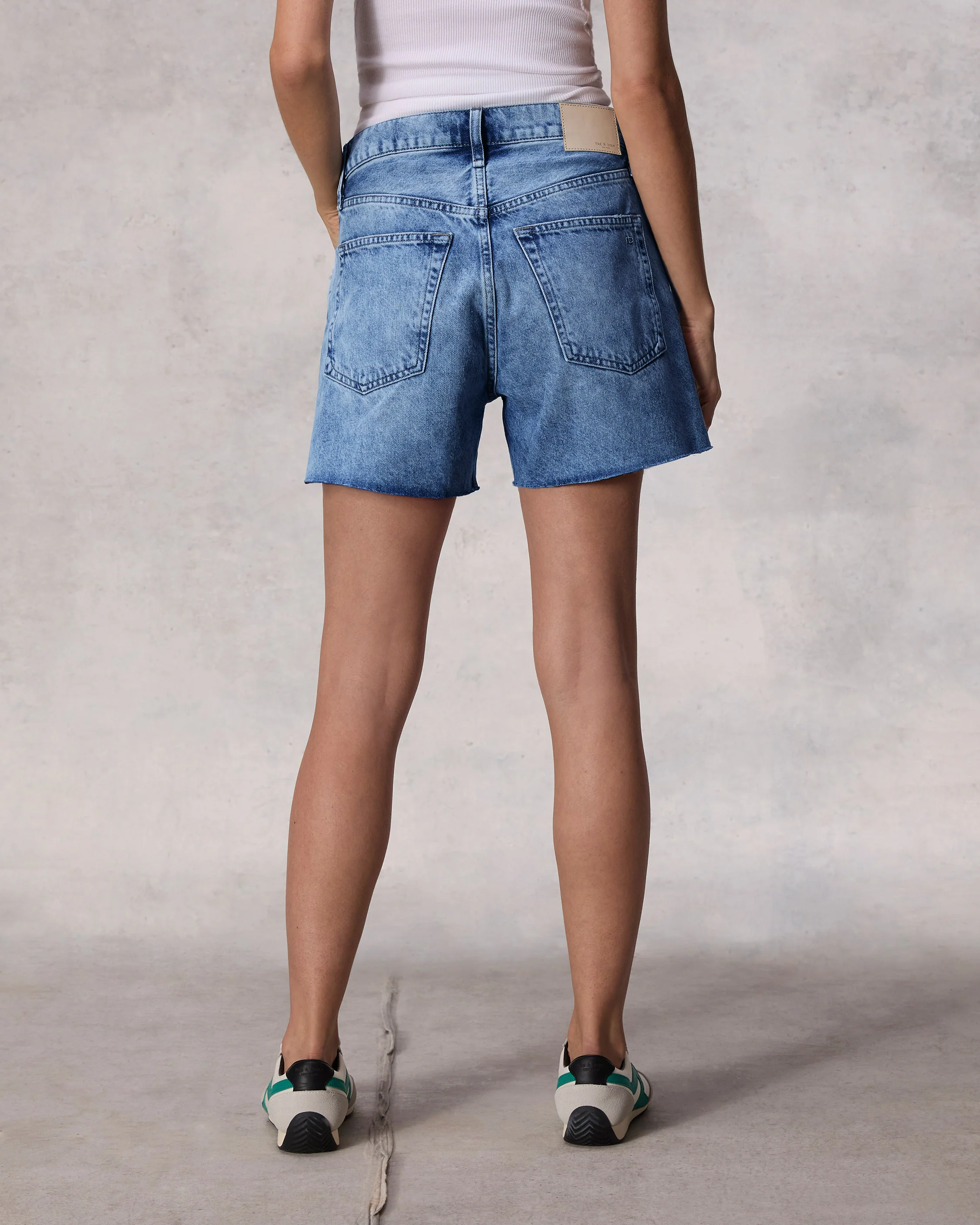 Denim Cut-Off Short - Image 4